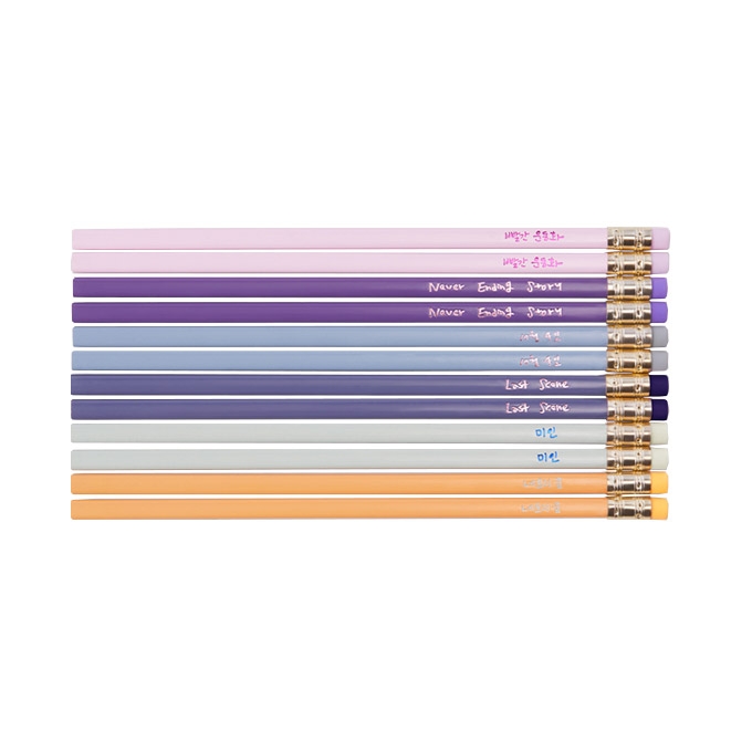 [꽃갈피 셋] Pencil Set (단품)