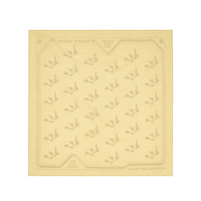 [OOTART] LOGO BANDANA (BEIGE)