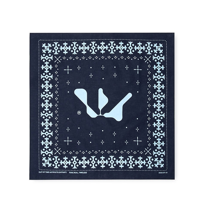 [OOTART] LOGO BANDANA (NAVY)