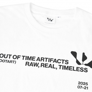 [OOTART] SLOGAN LOGO TEE