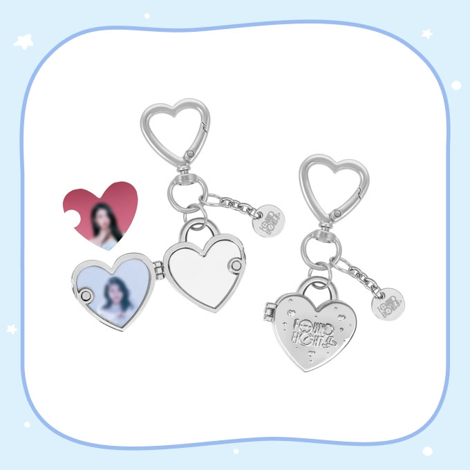 [Found at Eight] Metal Pendant Keyring