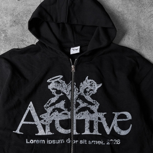 [Archive. 1] HOOD ZIP-UP