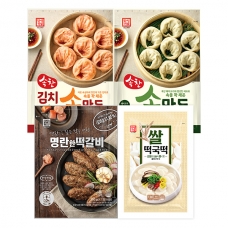 [기획]떡갈비500g+떡국떡1kg+만두2종