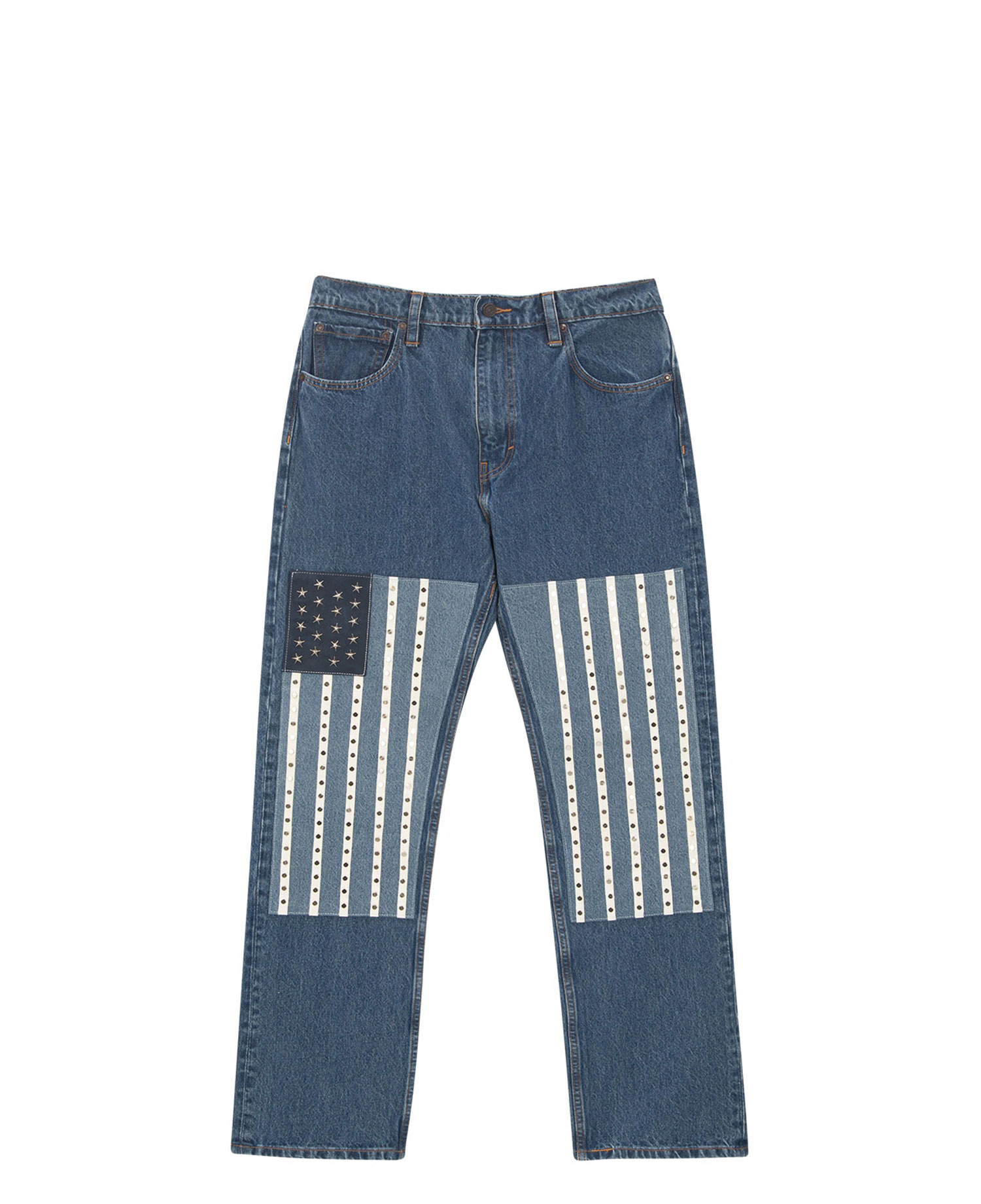 US FLAG STUDDED LEVI'S 551_INDIGO
