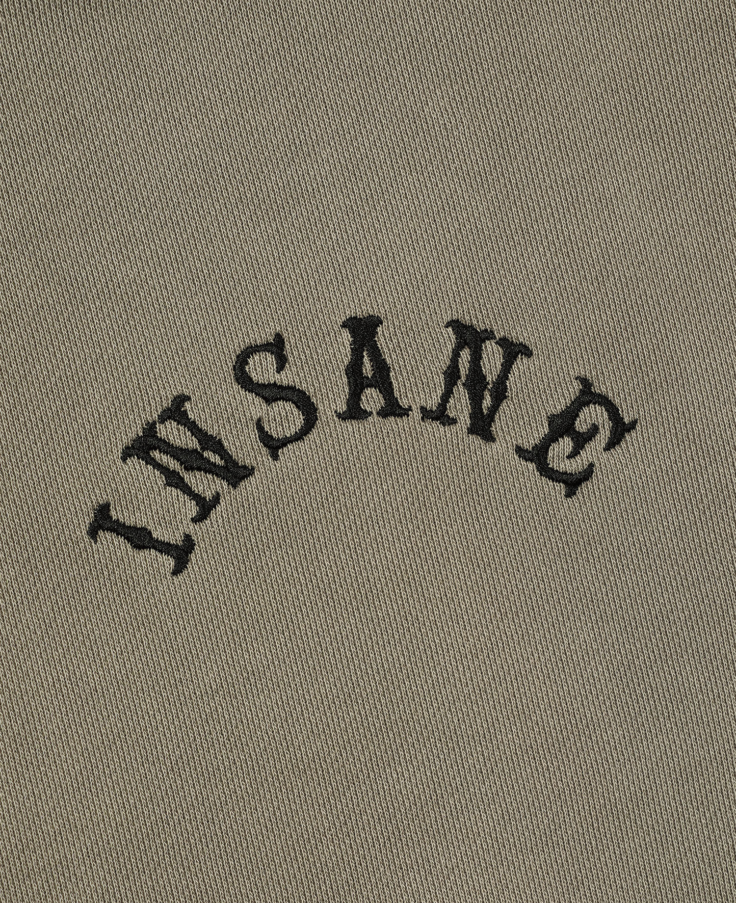 INSANE PADDED SHOULDER HOODIE_OLIVE