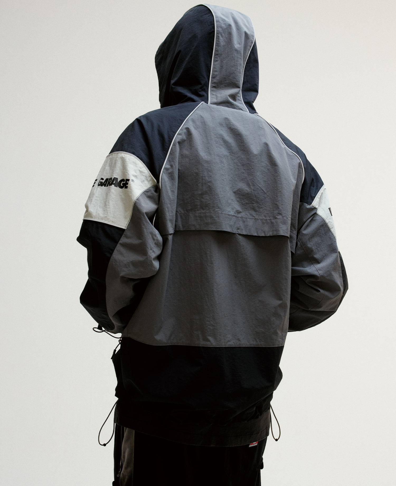 INSANE COLOR BLOCKED WINDBREAKER_BLACK