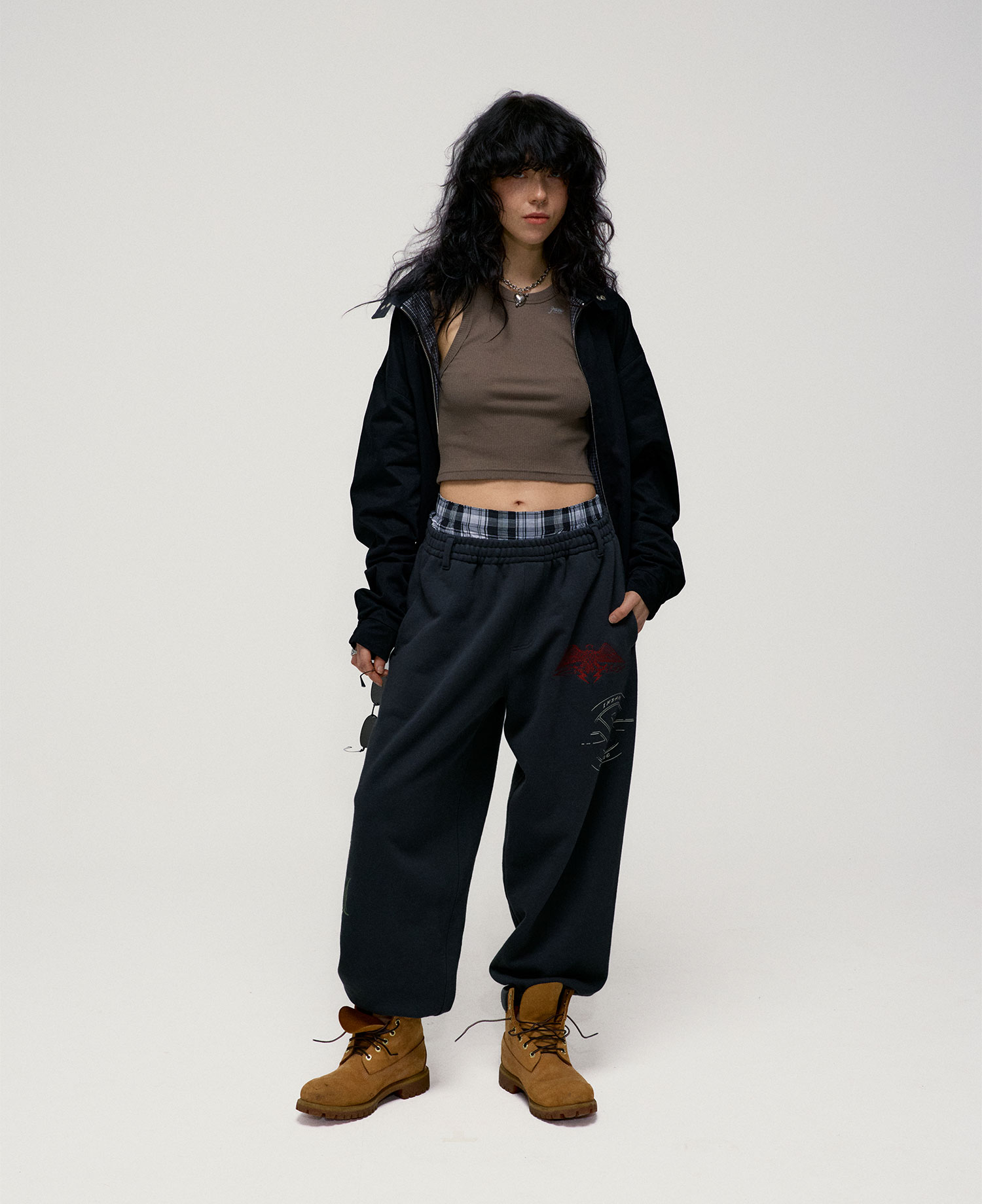 INSANE GRAPHIC SWEAT PANTS_BLACK