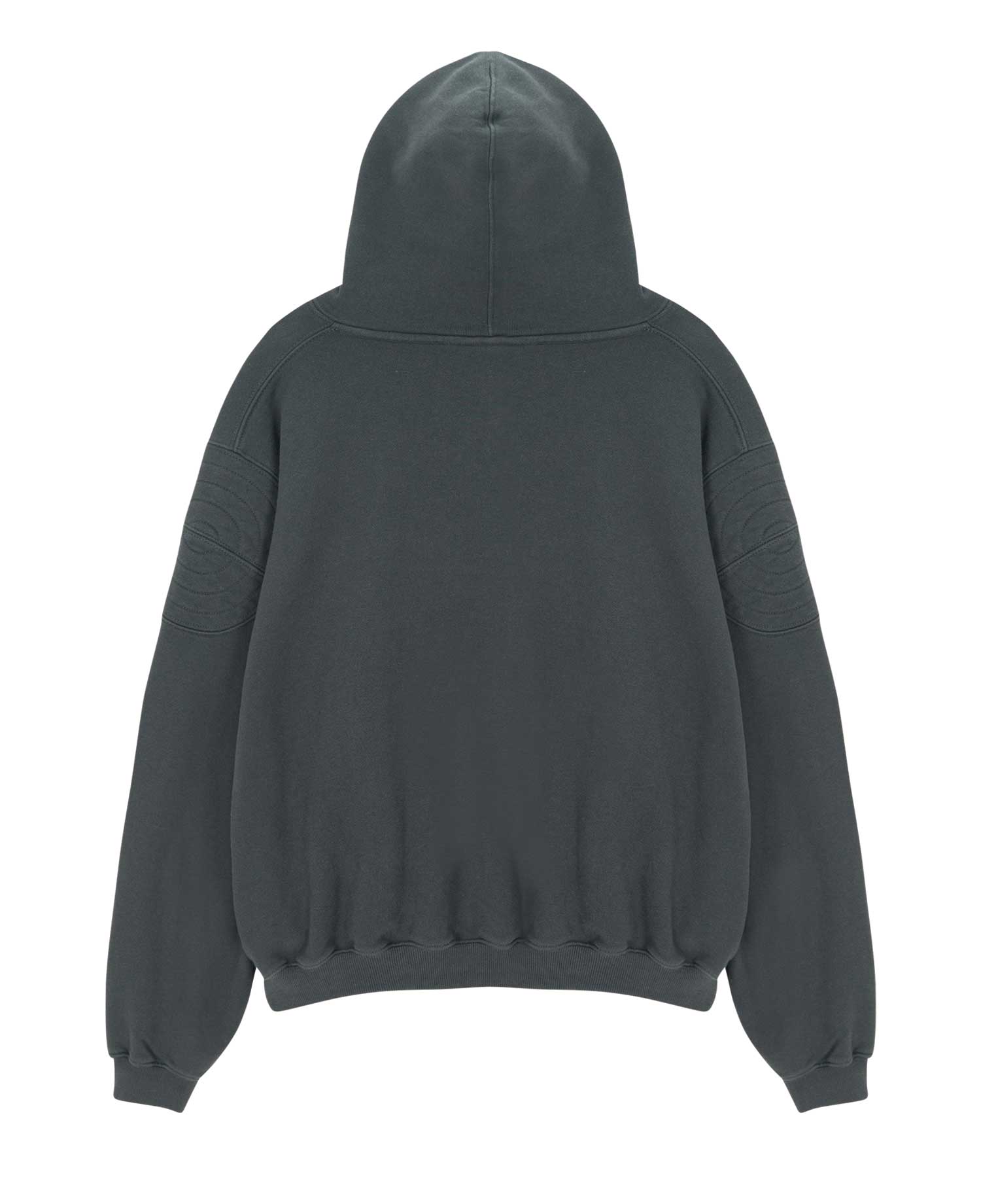 INSANE DISTRESSED HOODIE_BLACK