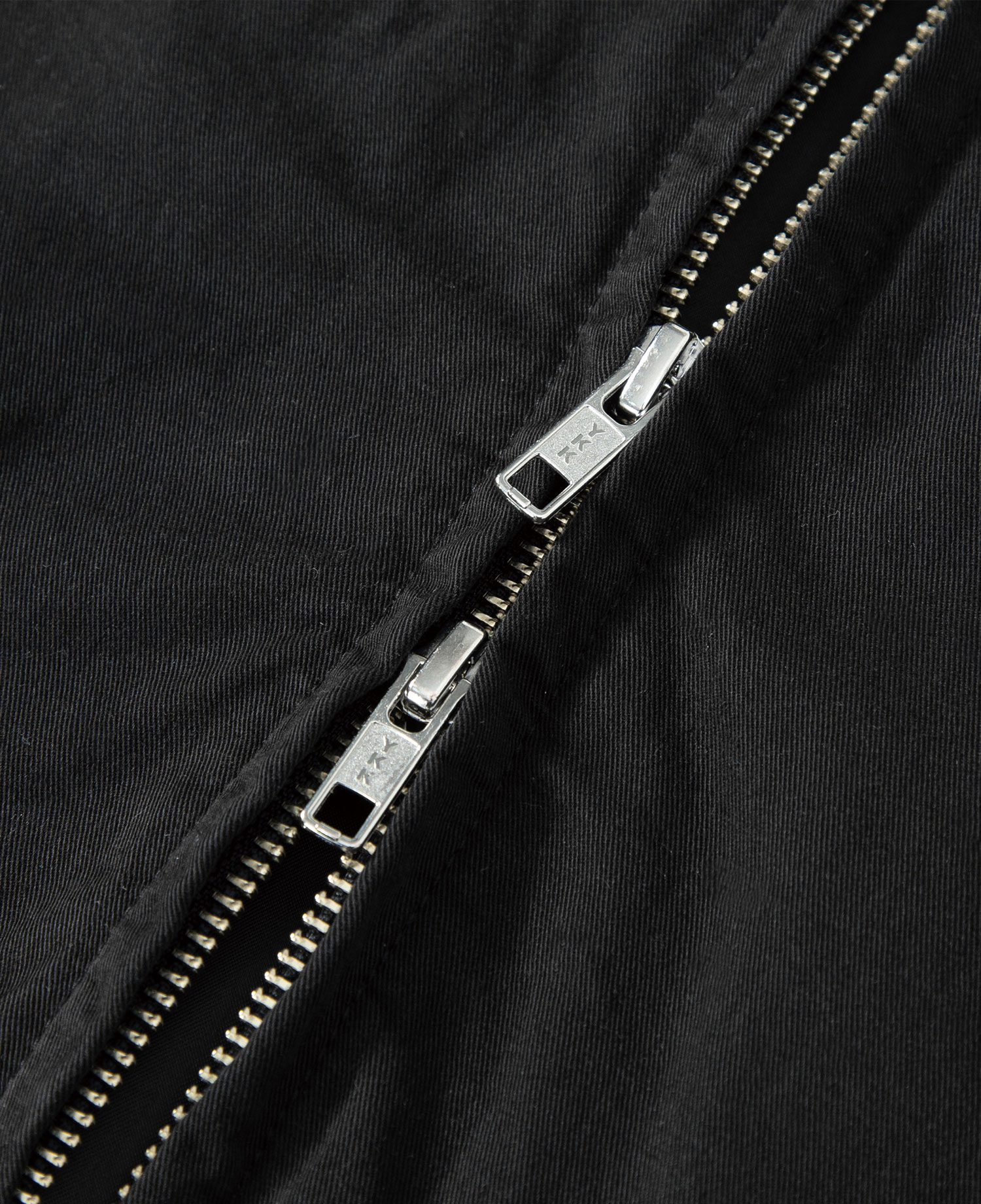 INSANE PADDED SHOULDER HARRINGTON JACKET_BLACK