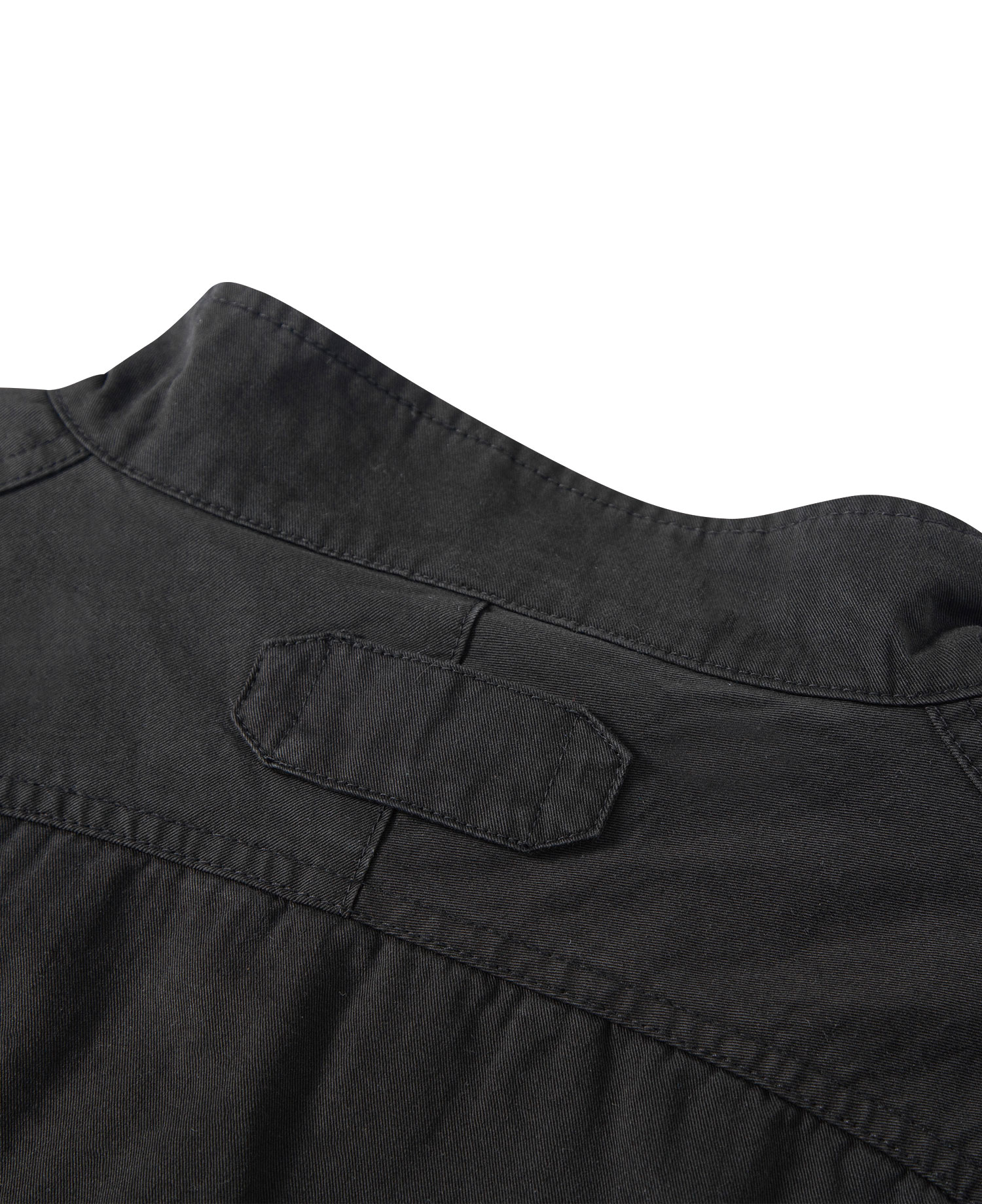 INSANE PADDED SHOULDER HARRINGTON JACKET_BLACK