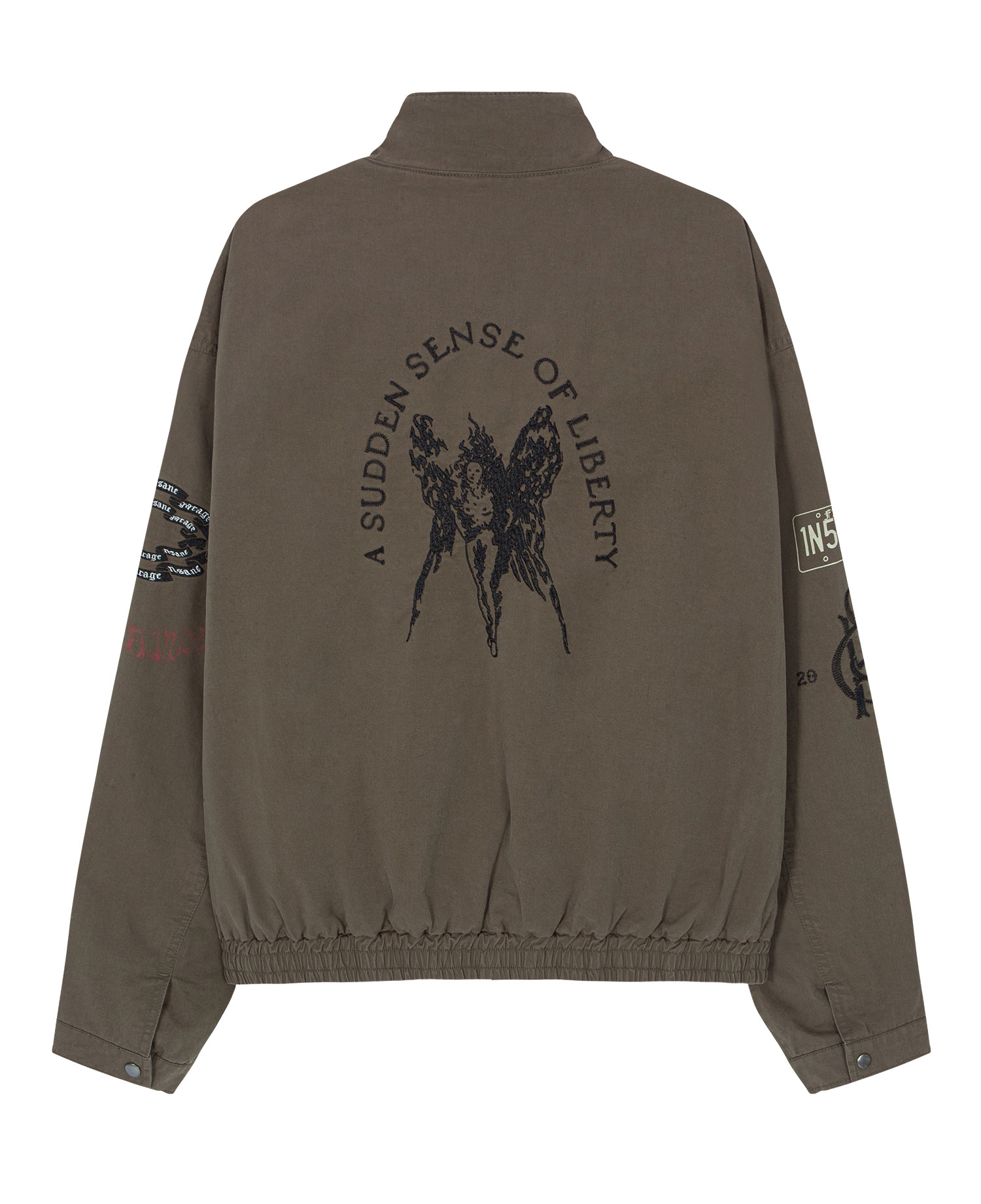 INSANE HARRINGTON JACKET_BROWN