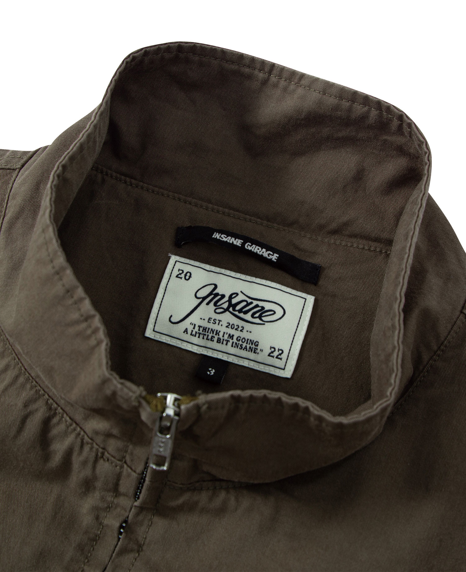 INSANE HARRINGTON JACKET_BROWN