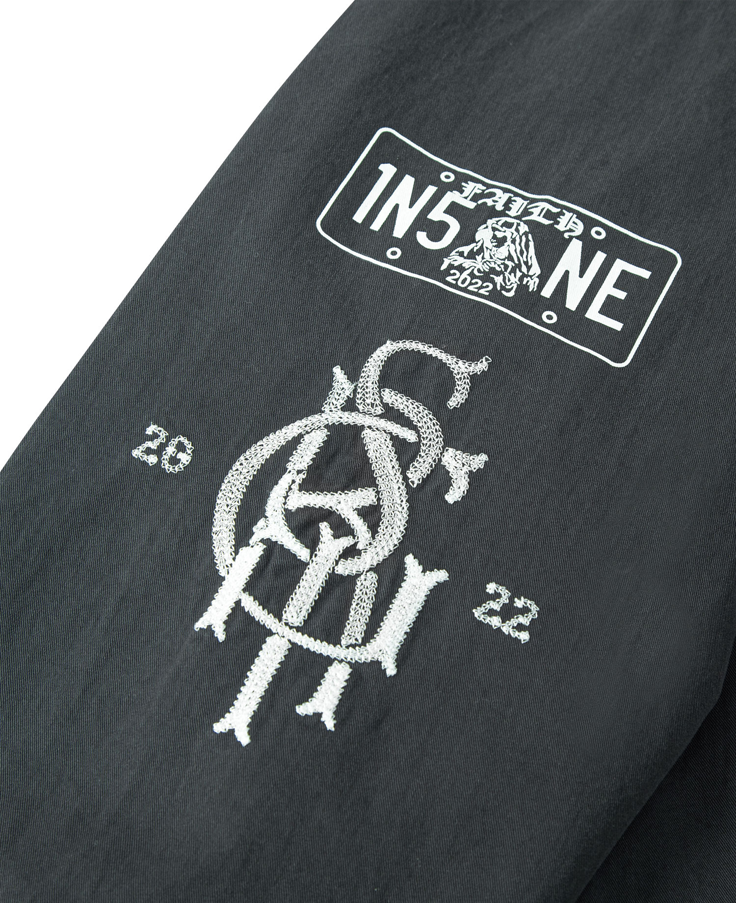 INSANE HARRINGTON JACKET_CHARCOAL