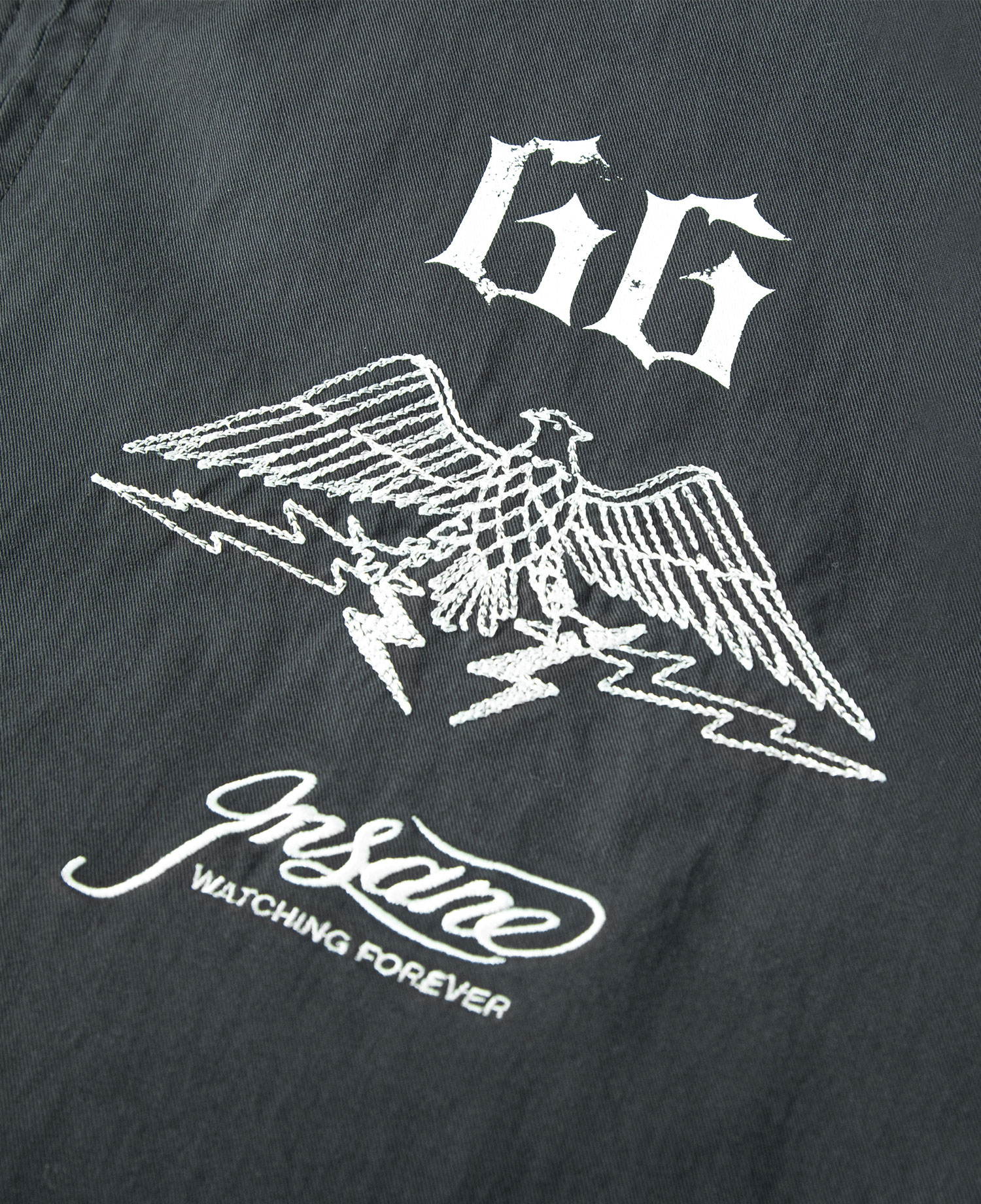 INSANE HARRINGTON JACKET_CHARCOAL