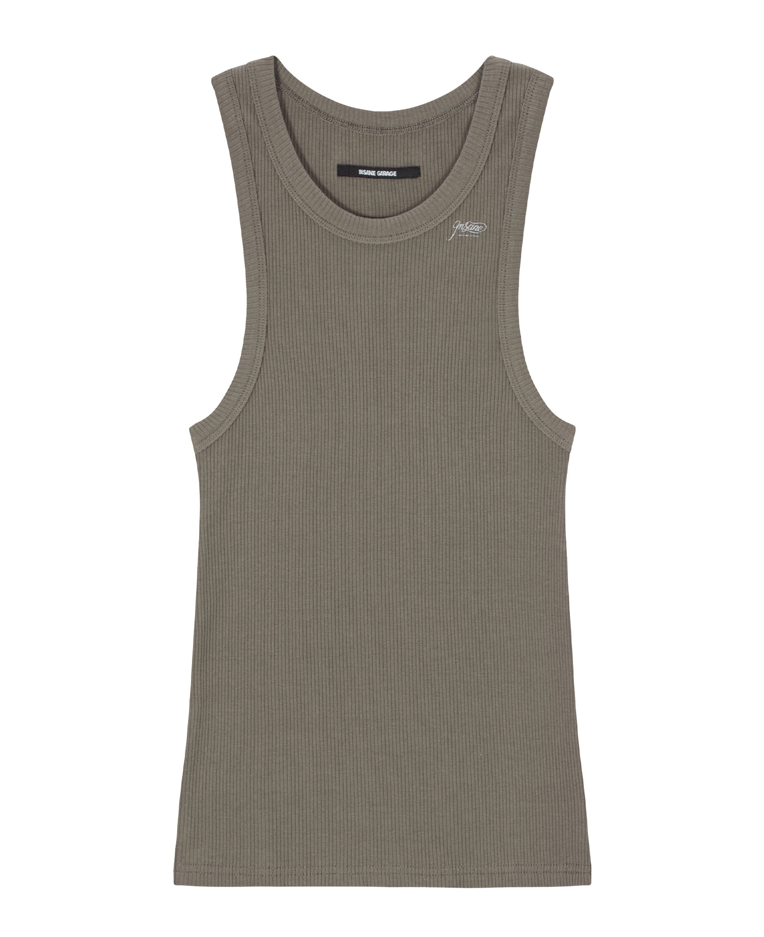INSANE WOMEN'S GRAPHIC SLEEVELESS_BROWN