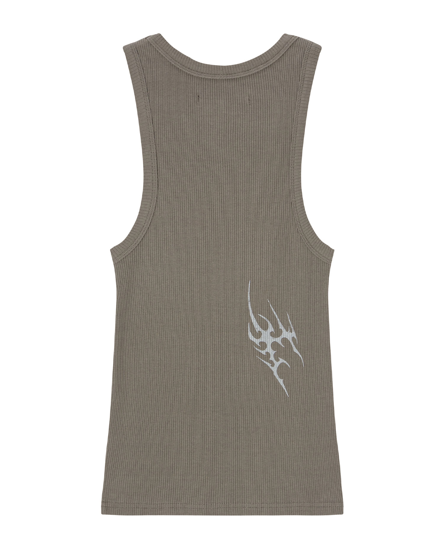 INSANE WOMEN'S GRAPHIC SLEEVELESS_BROWN