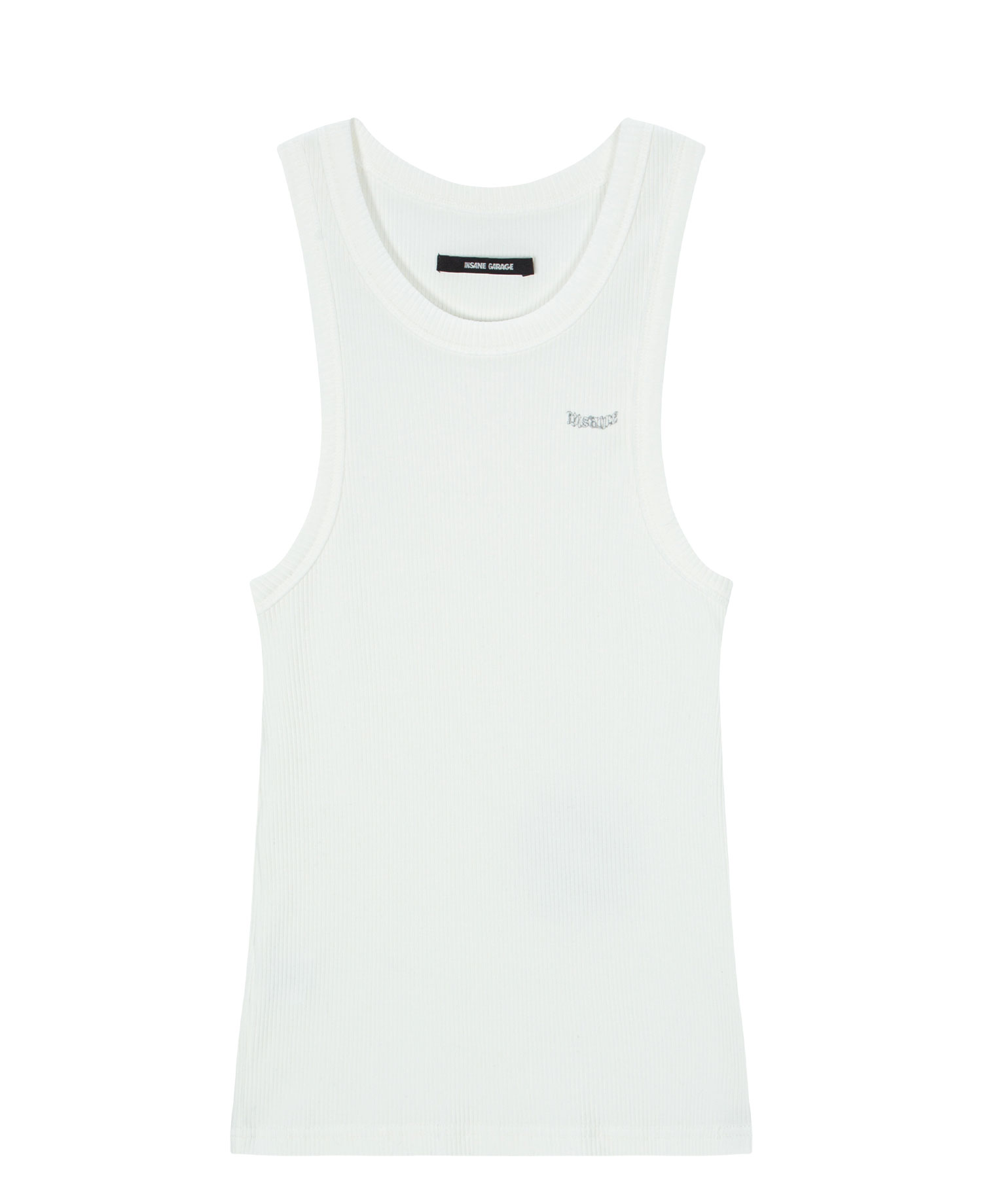 INSANE WOMEN'S GRAPHIC SLEEVELESS_OFF WHITE