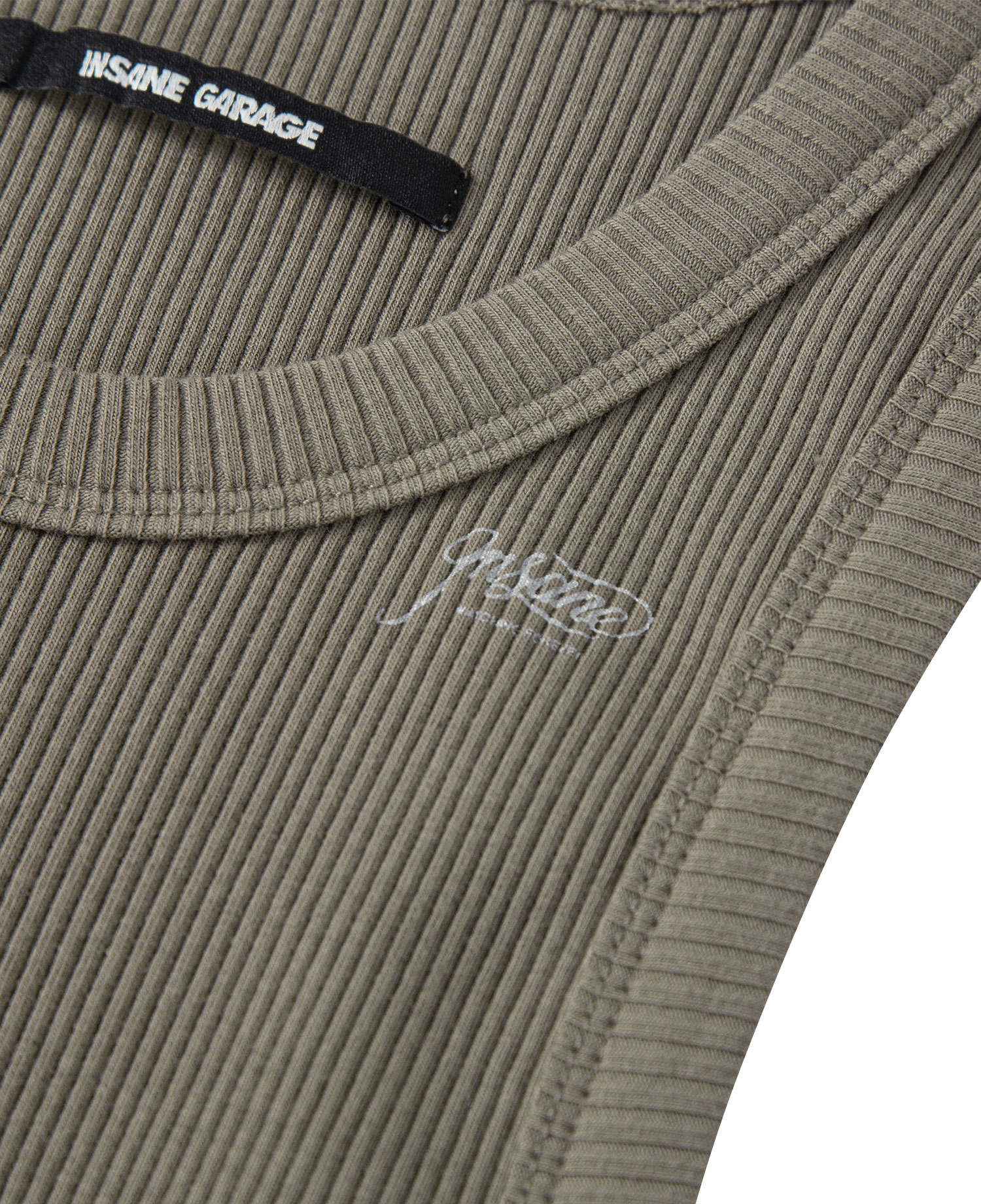 INSANE WOMEN'S GRAPHIC CROP SLEEVELESS_BROWN