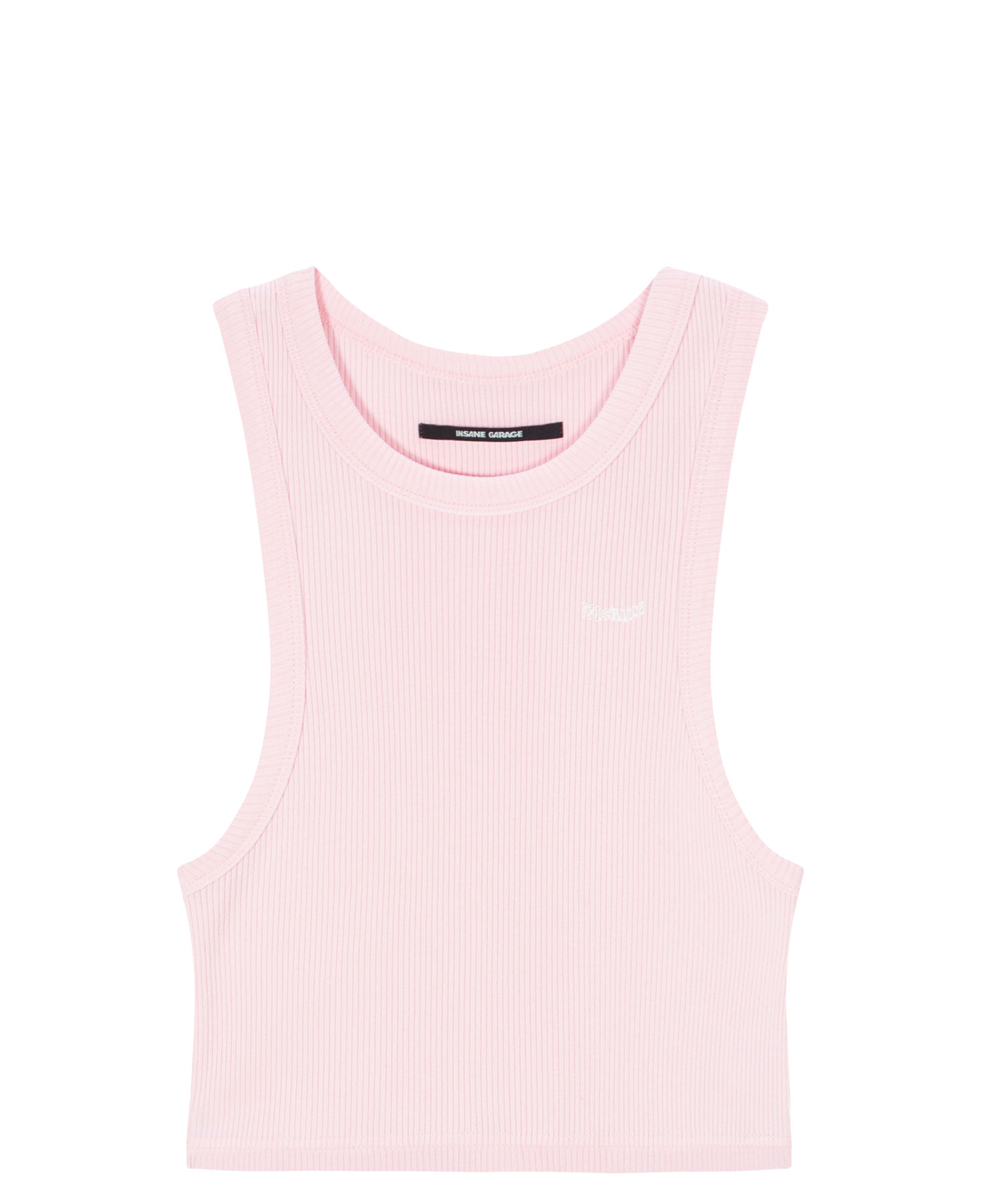 INSANE WOMEN'S GRAPHIC CROP SLEEVELESS_PINK