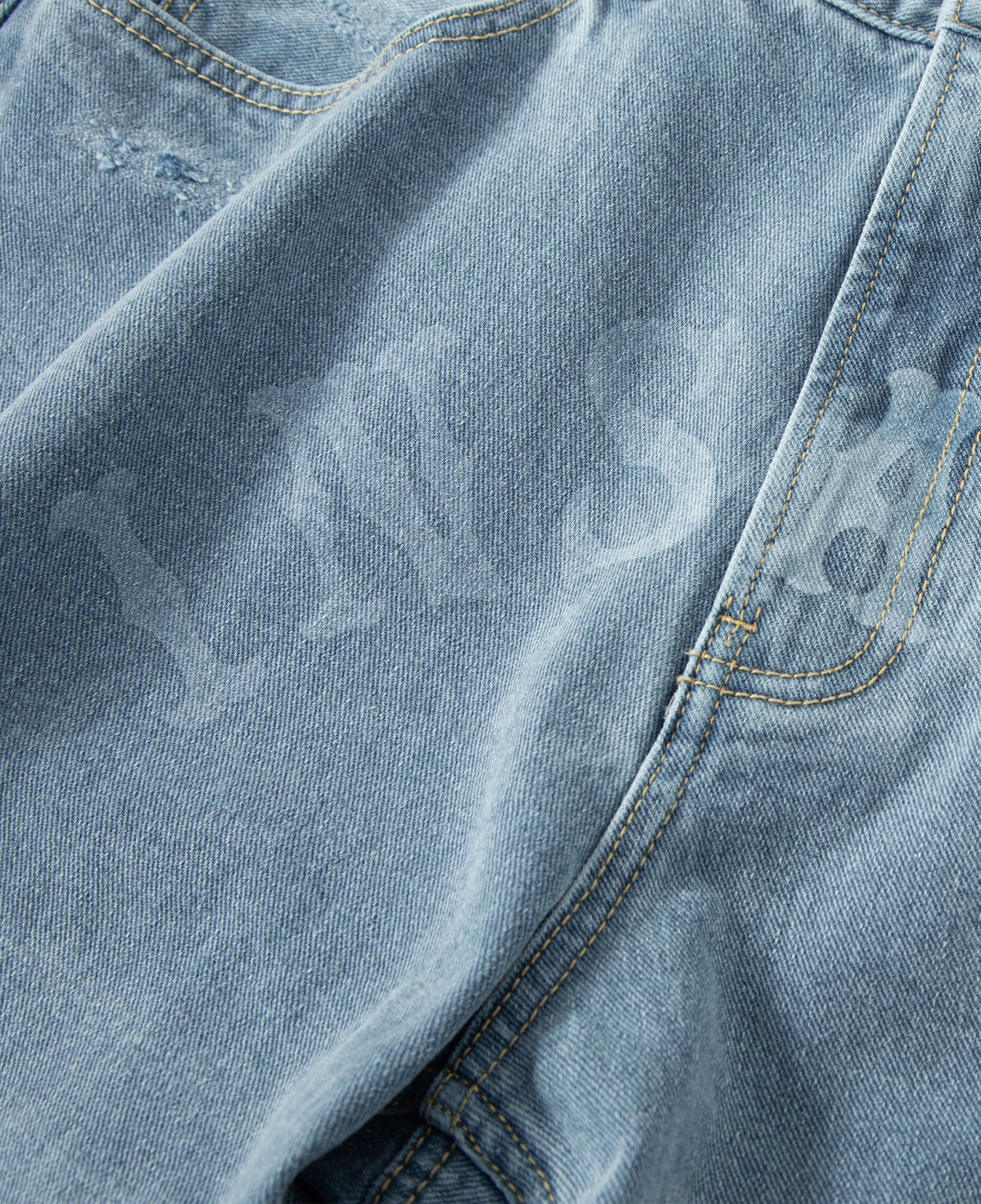 INSANE PAINT SPLATTER JEANS_LIGHT INDIGO