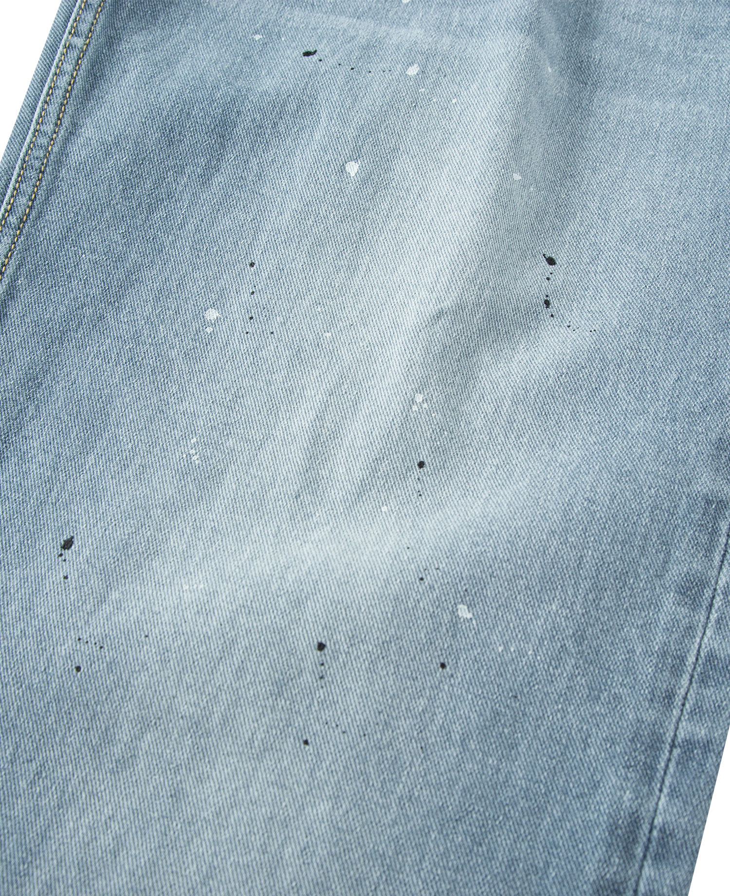 INSANE PAINT SPLATTER JEANS_LIGHT INDIGO