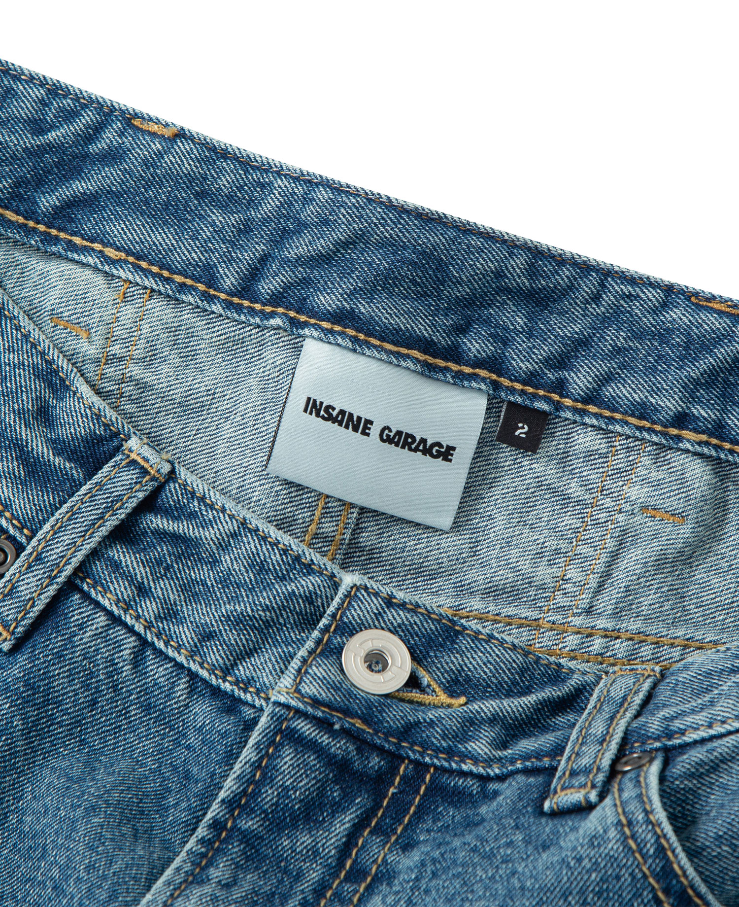 INSANE EMBLEM JEANS_INDIGO