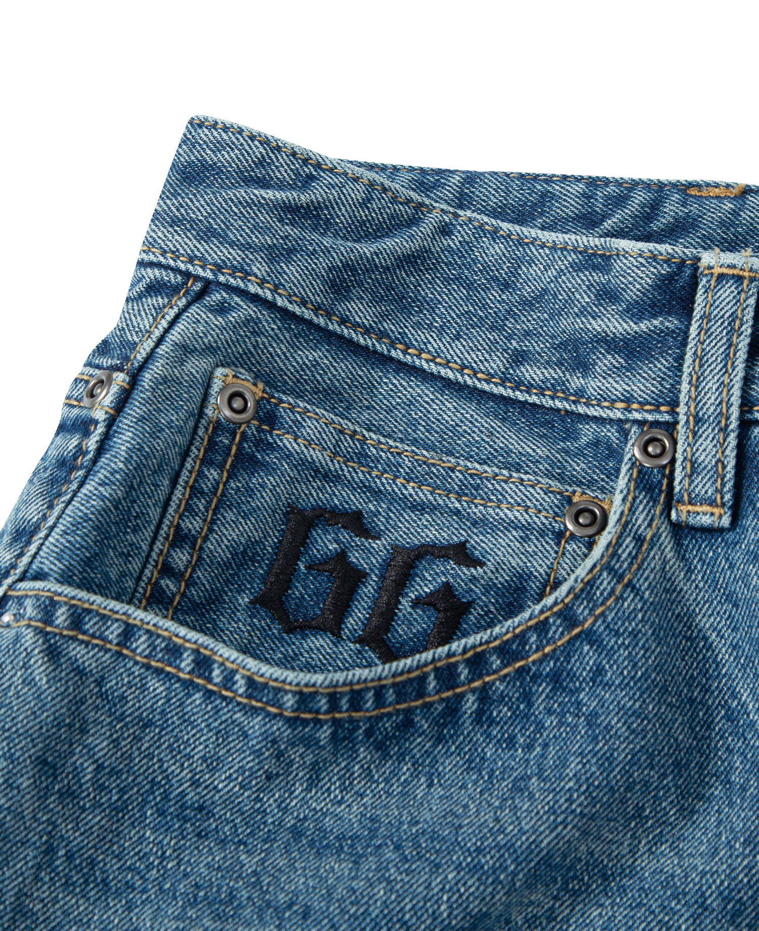 INSANE EMBLEM JEANS_INDIGO