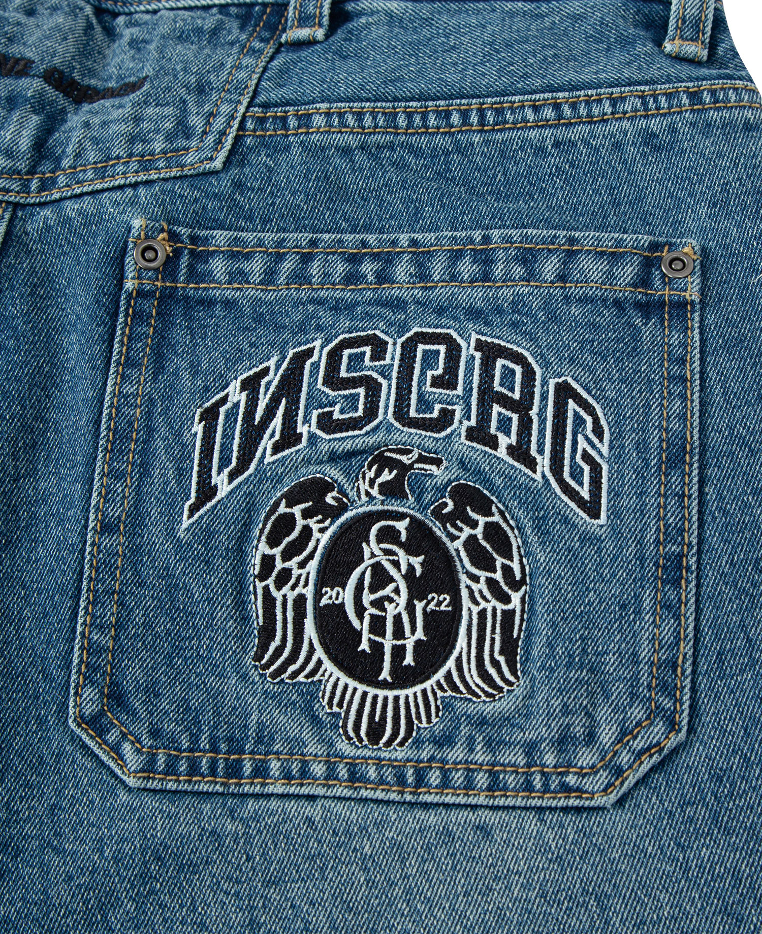 INSANE EMBLEM JEANS_INDIGO