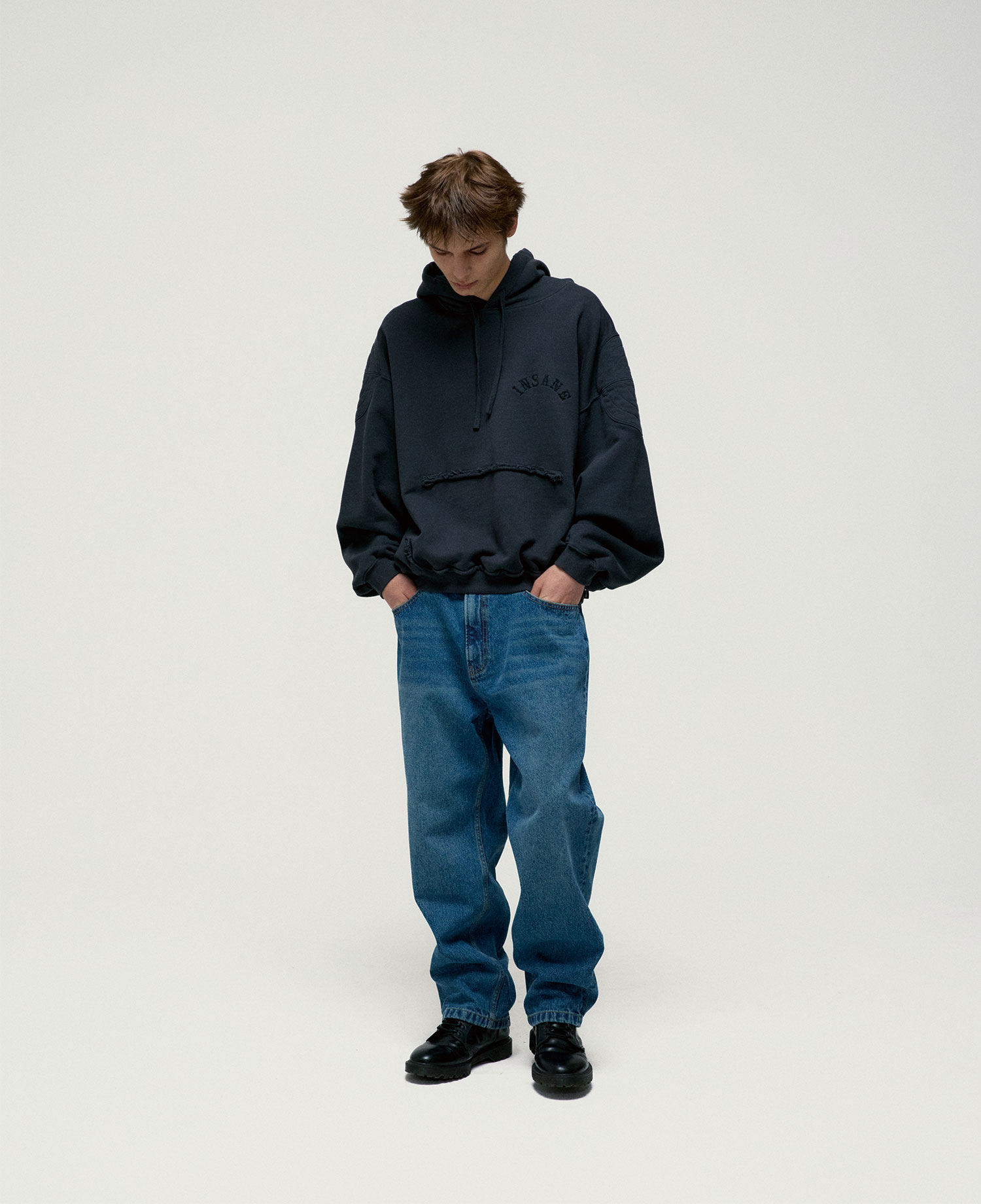 INSANE EMBLEM JEANS_INDIGO