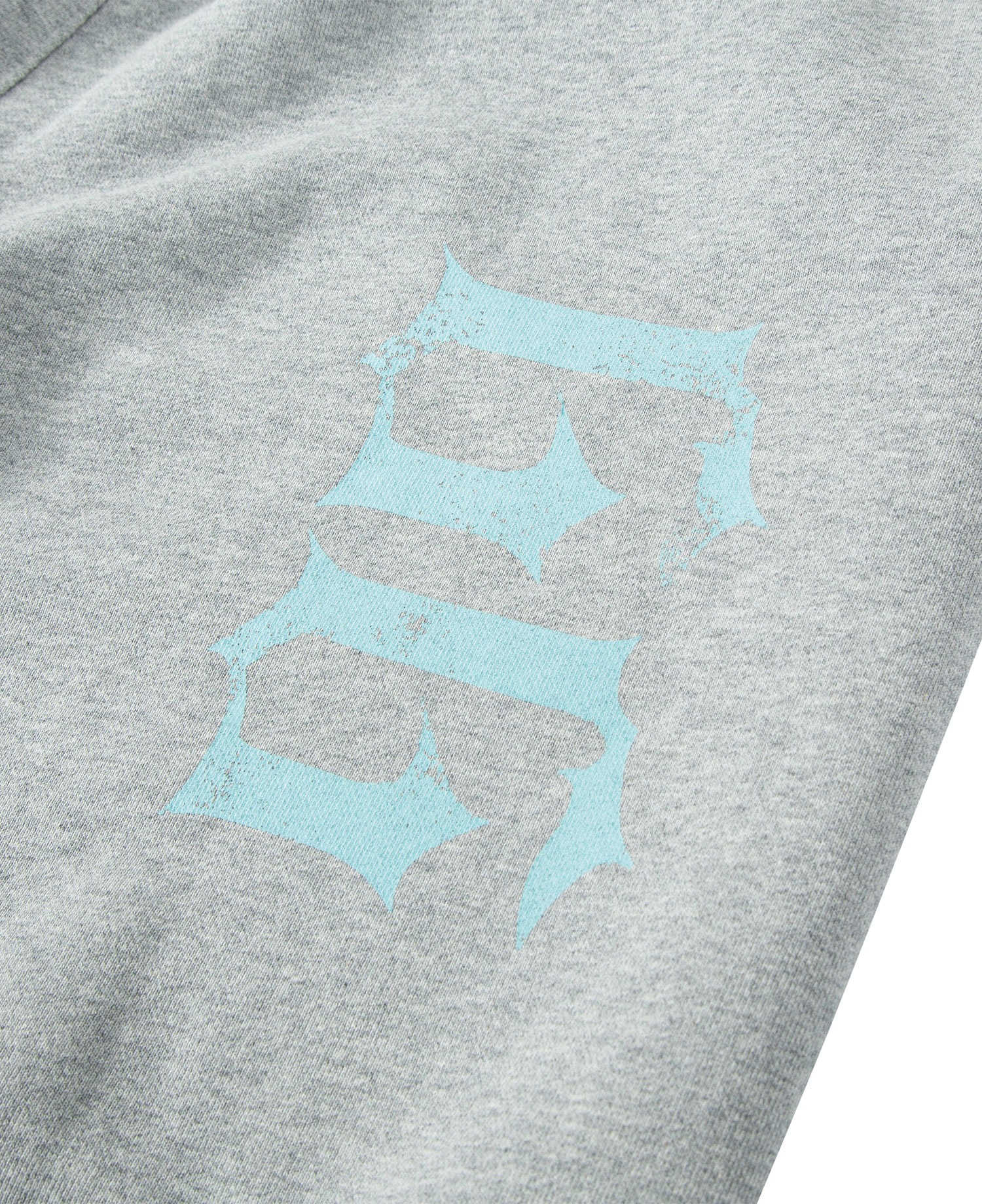 INSANE RHINESTONE SWEAT PANTS_MELANGE GREY