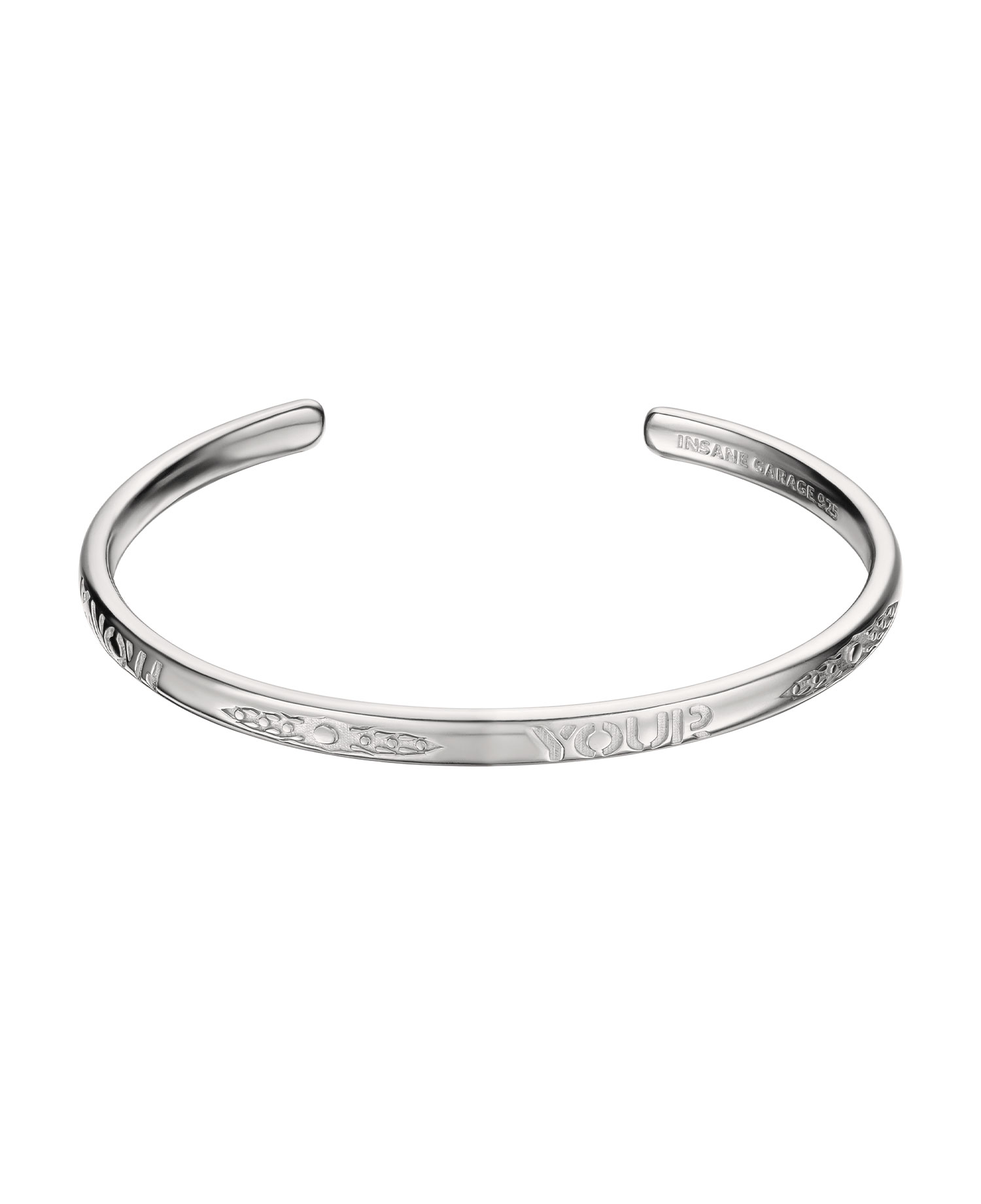 INSANE FLAME BRACELET_SILVER