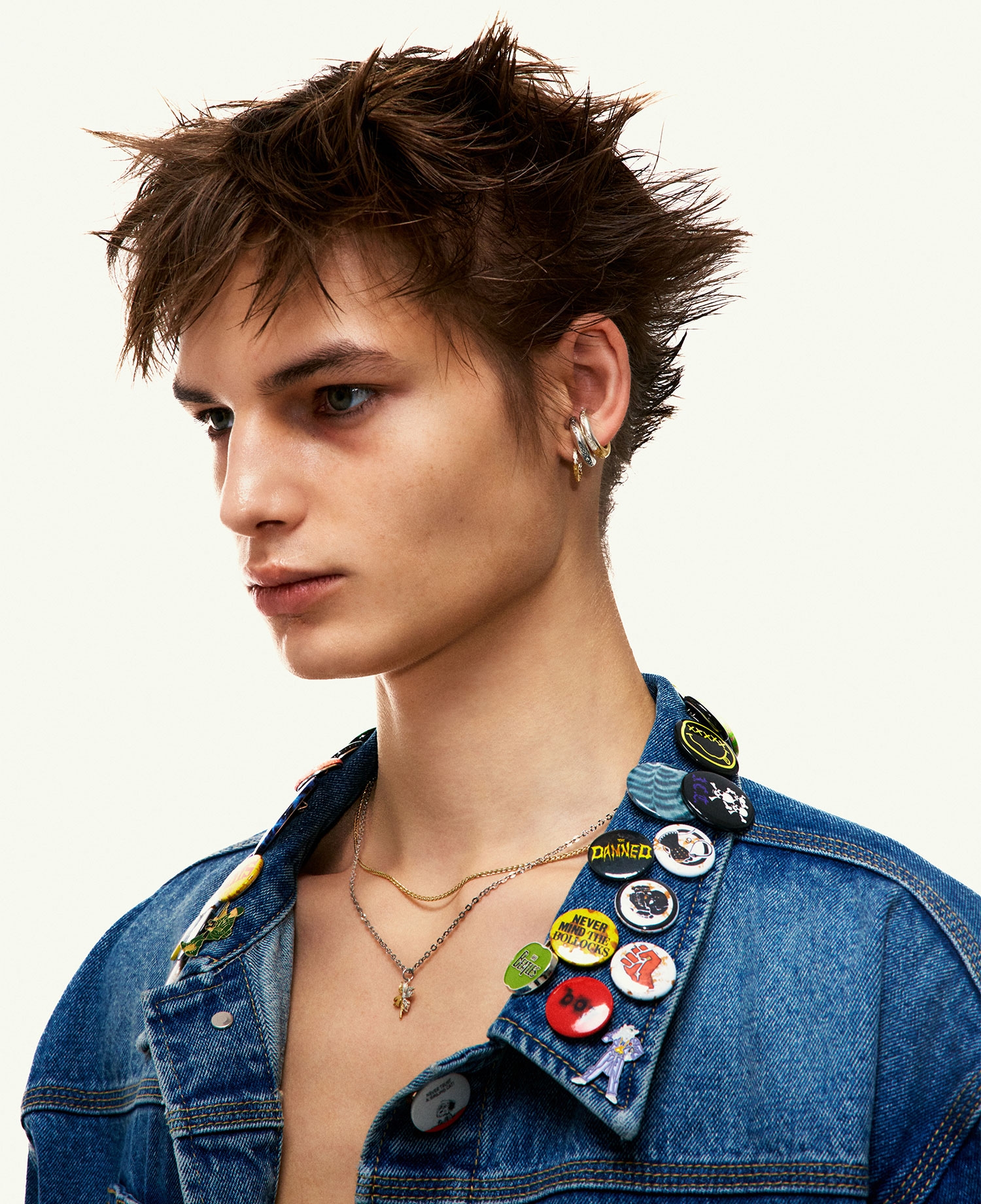 INSANE FLAME EARCUFFS_SILVER