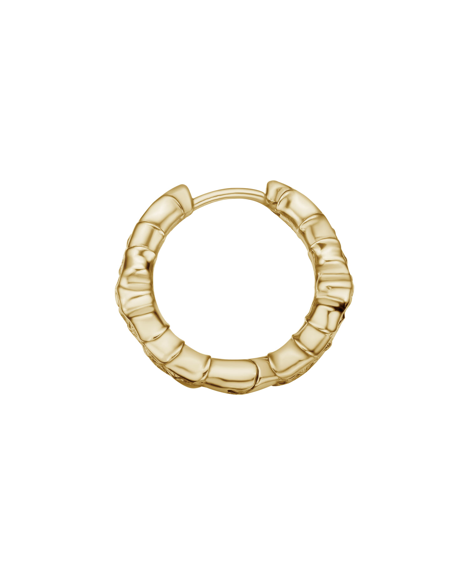 INSANE FLAME HOOP EARRINGS_GOLD