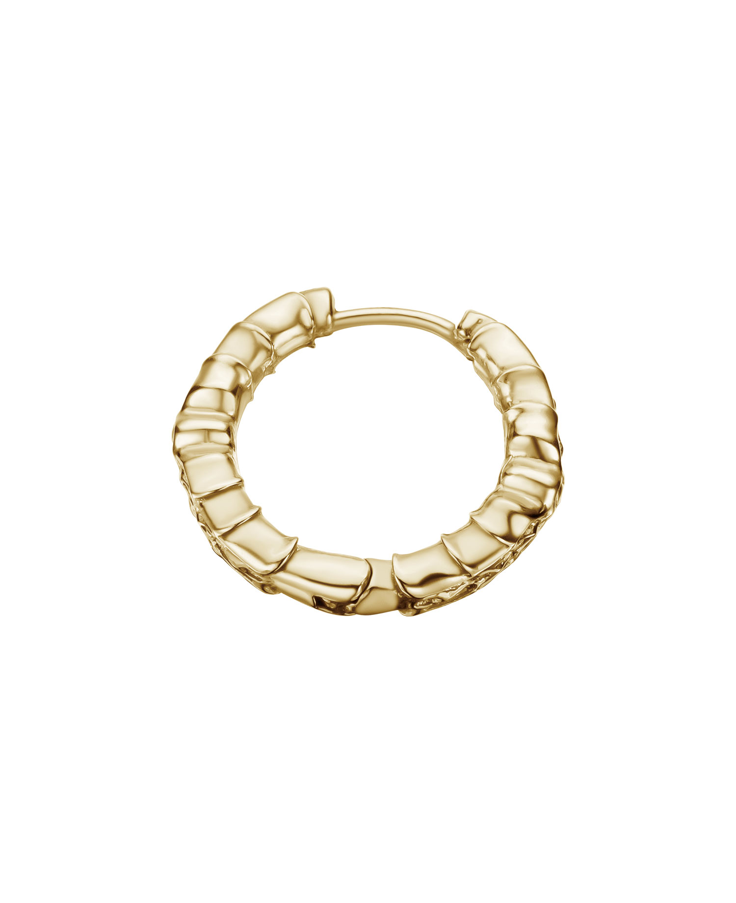 INSANE FLAME HOOP EARRINGS_GOLD