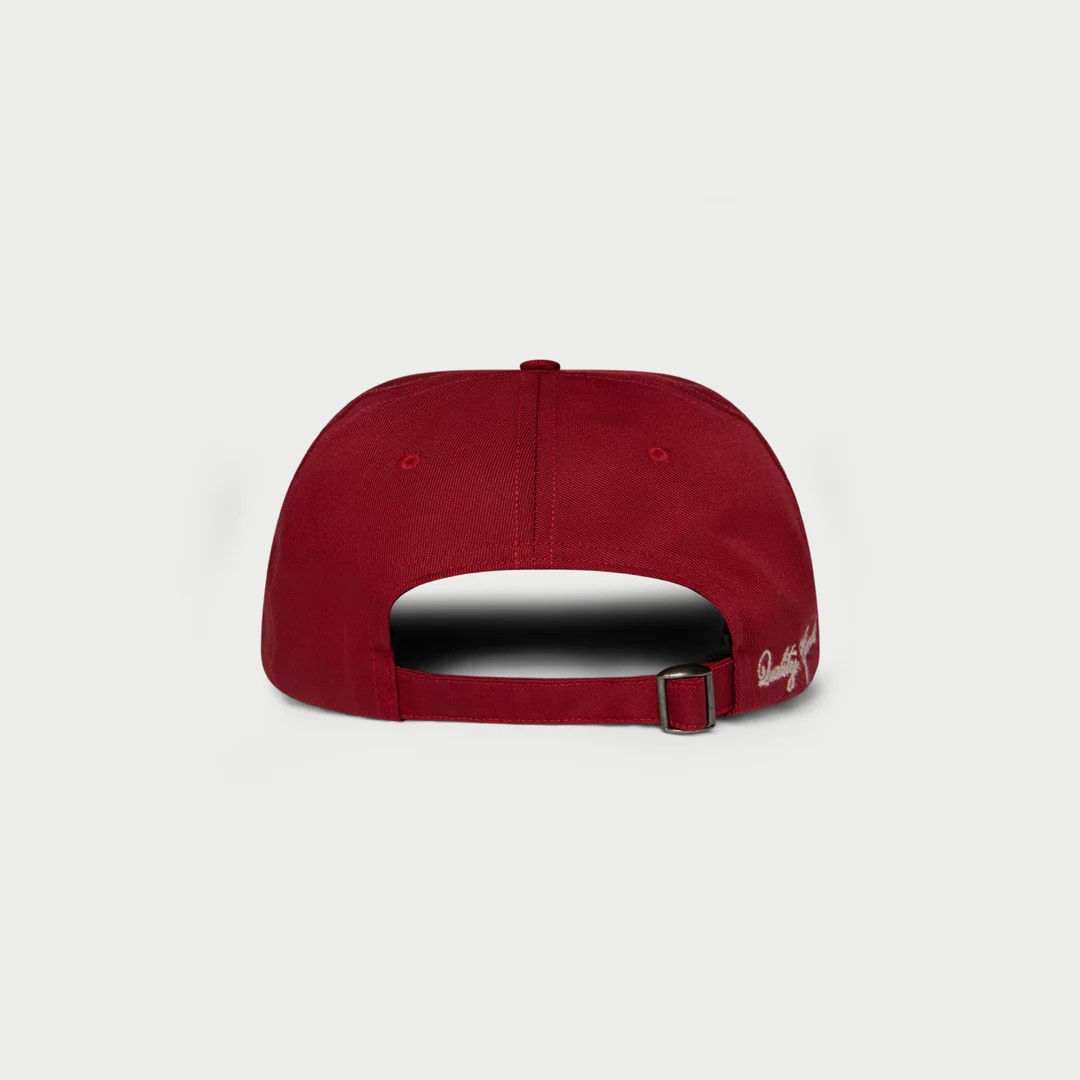 [CHERRY LA] HORSE POWER UNSTRUCTURED HAT_RED