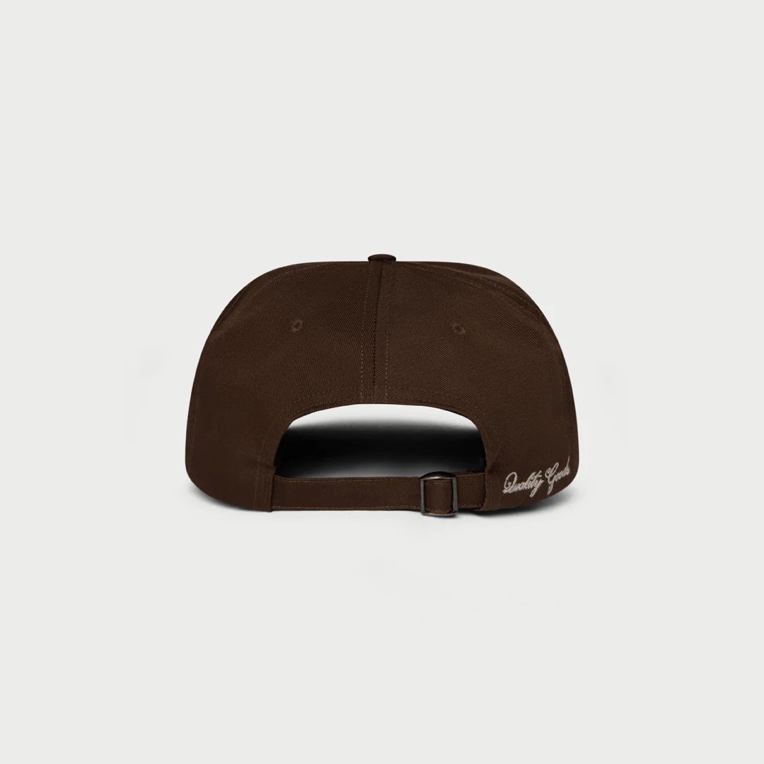 [CHERRY LA] HORSE POWER UNSTRUCTURED HAT_BROWN