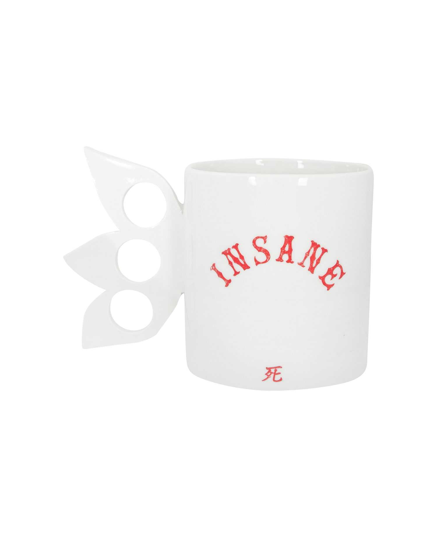 SHINIKATA BONE NUCKLE MUG_OFF WHITE