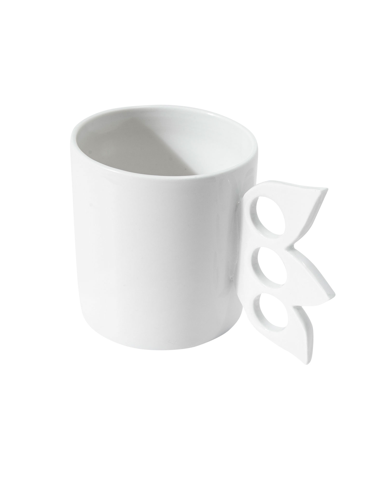 SHINIKATA BONE NUCKLE MUG_OFF WHITE