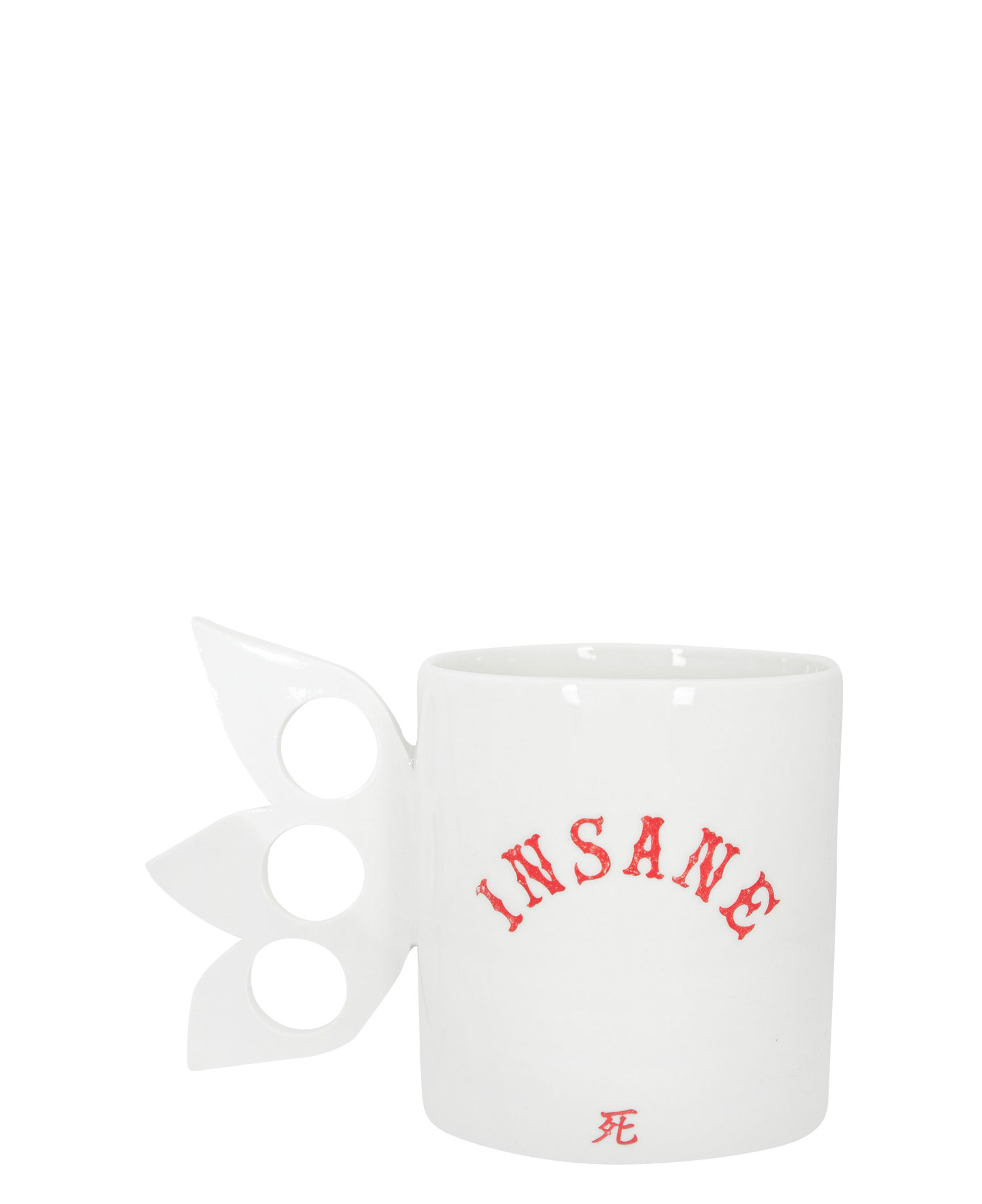 SHINIKATA BONE NUCKLE MUG_OFF WHITE