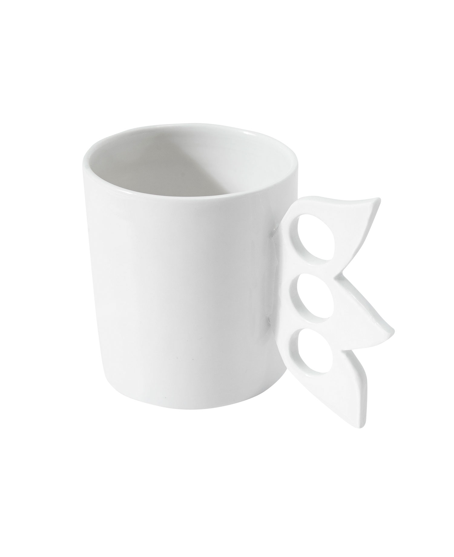 SHINIKATA FLAME NUCKLE MUG_OFF WHITE