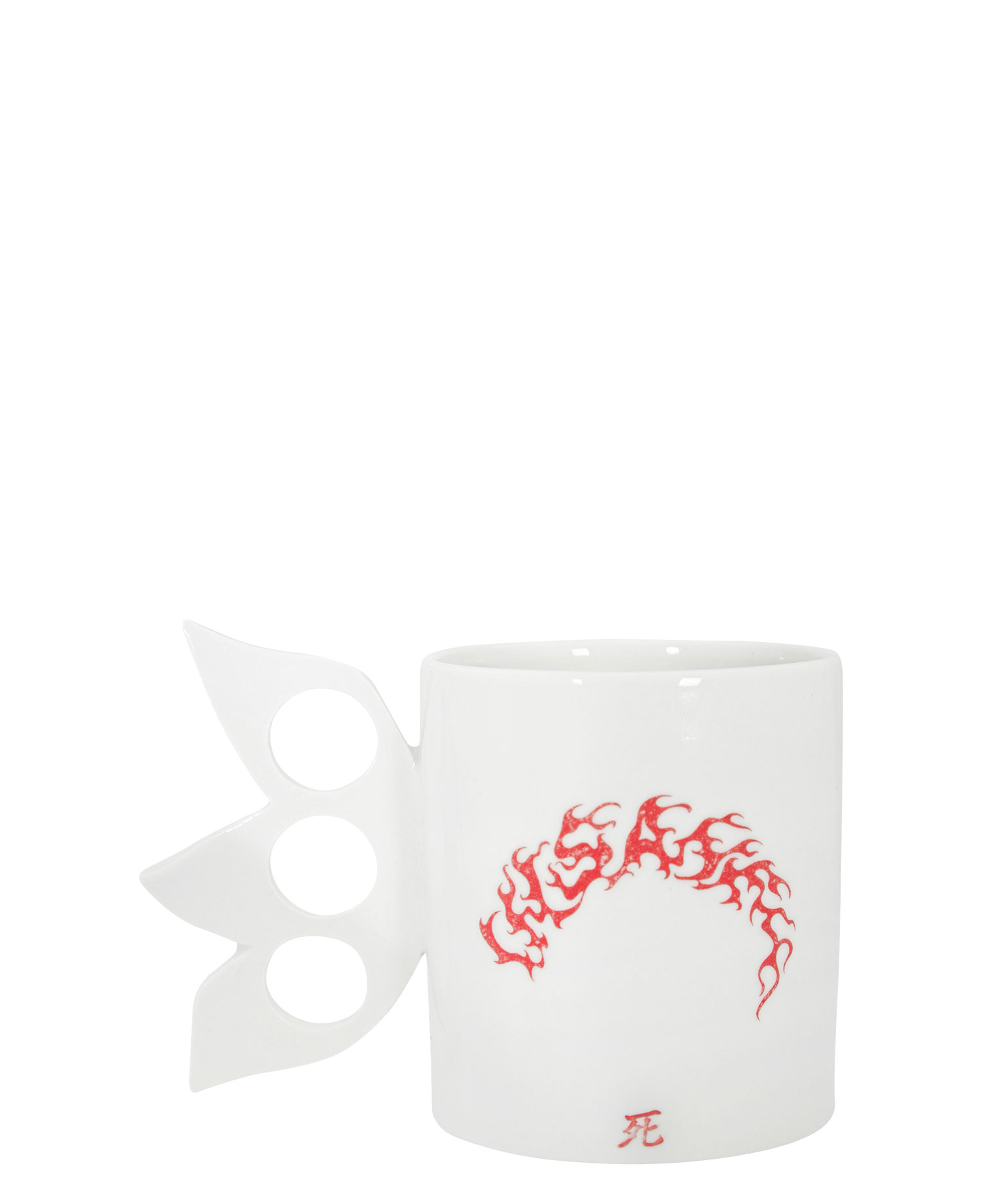 SHINIKATA FLAME NUCKLE MUG_OFF WHITE