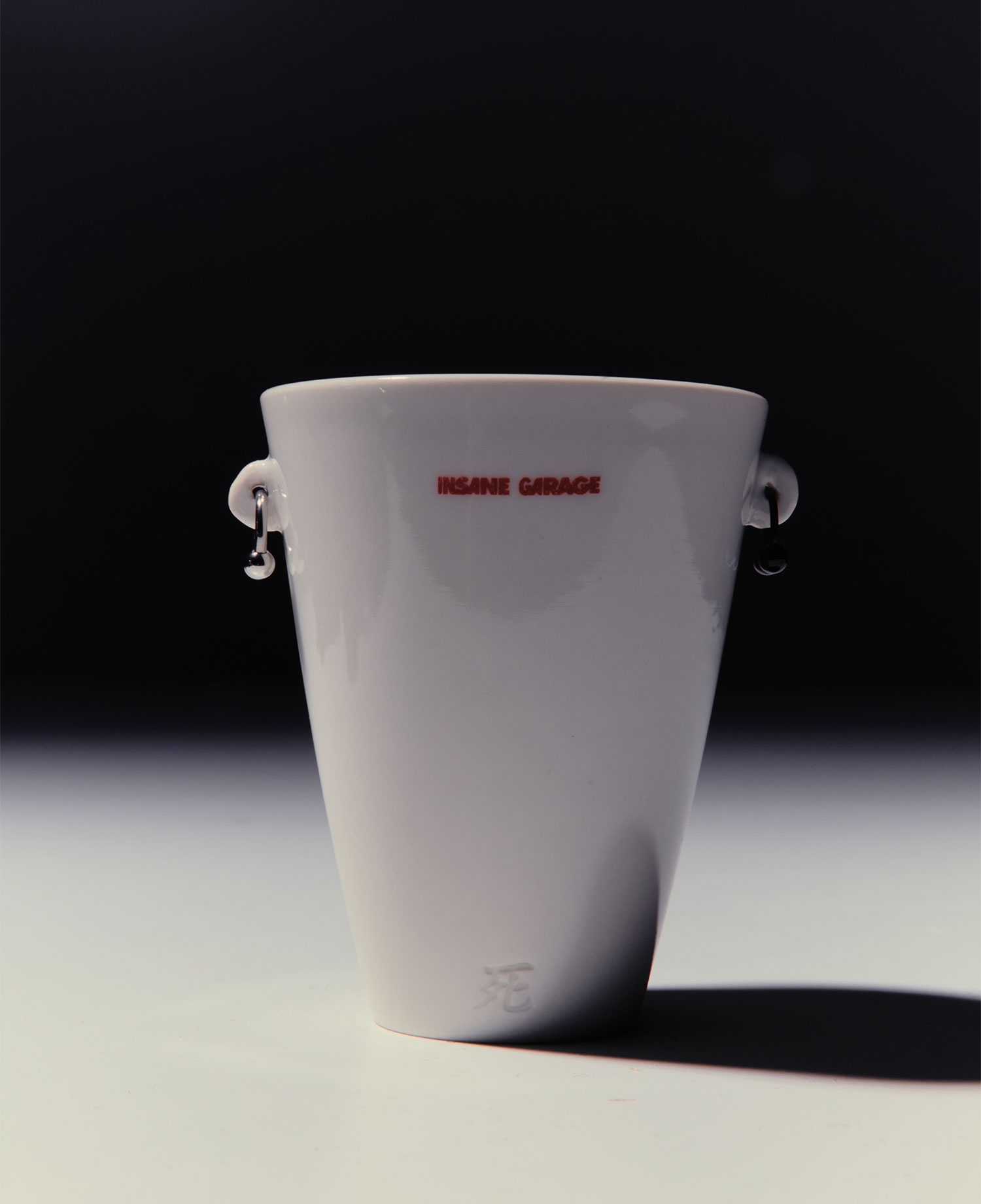 SHINIKATA PIERCING CUP_OFF WHITE