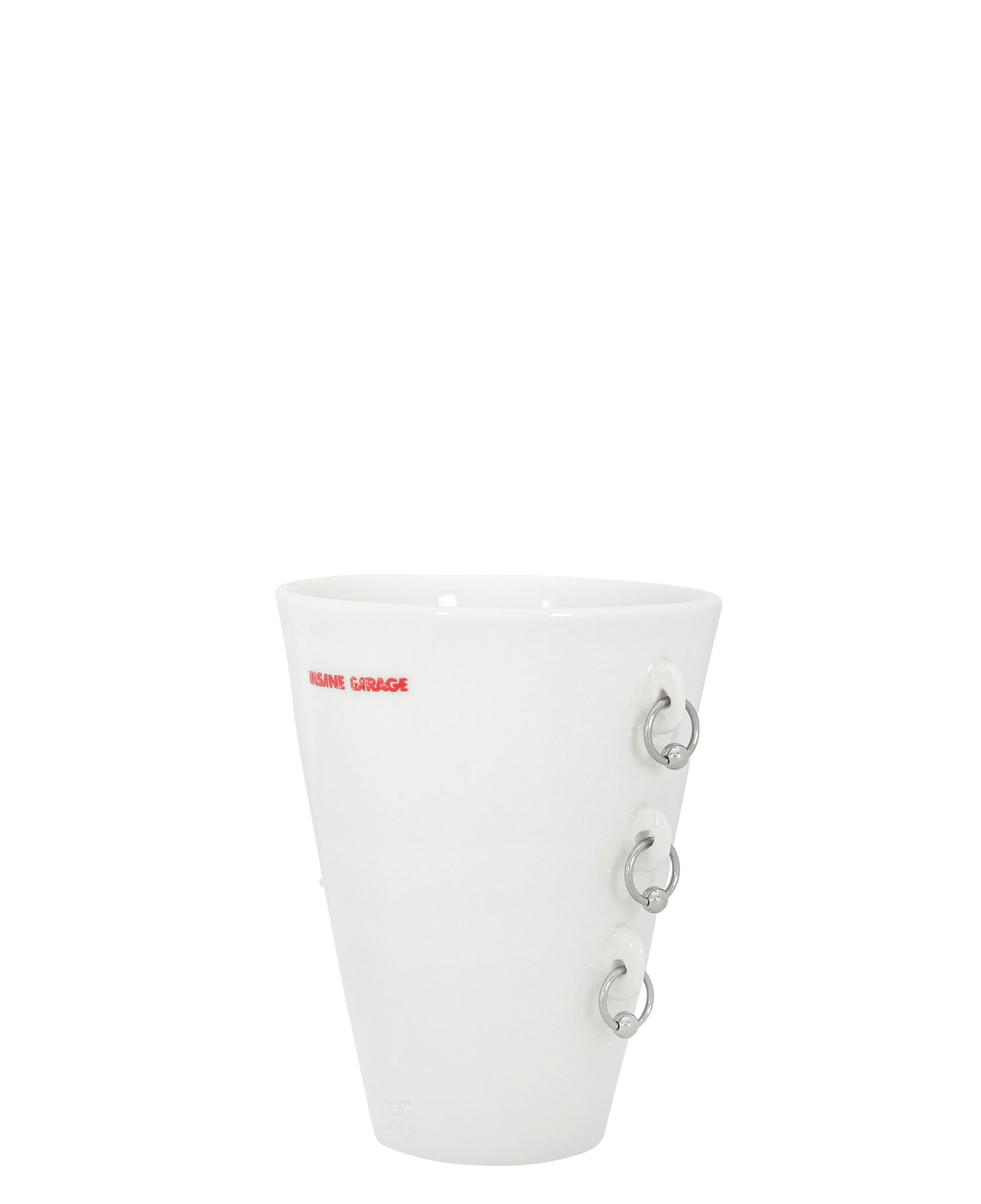 SHINIKATA MULTI-PIERCING CUP_OFF WHITE