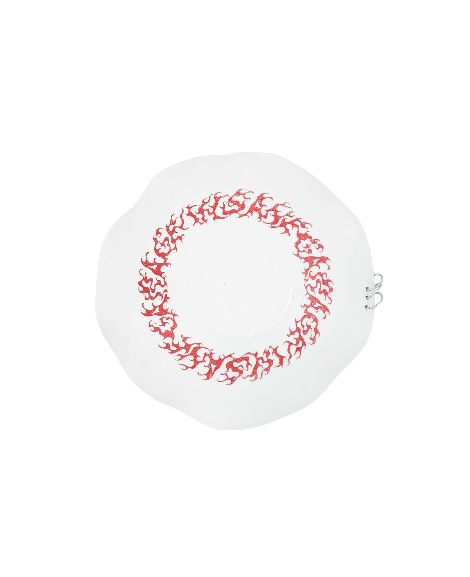 SHINIKATA FLAME PIERCING PLATE_OFF WHITE