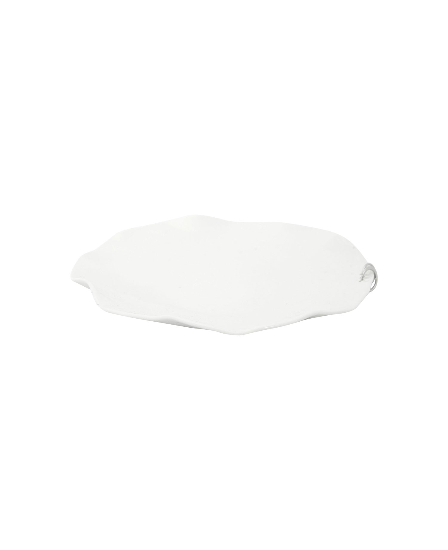 SHINIKATA FLAME PIERCING PLATE_OFF WHITE