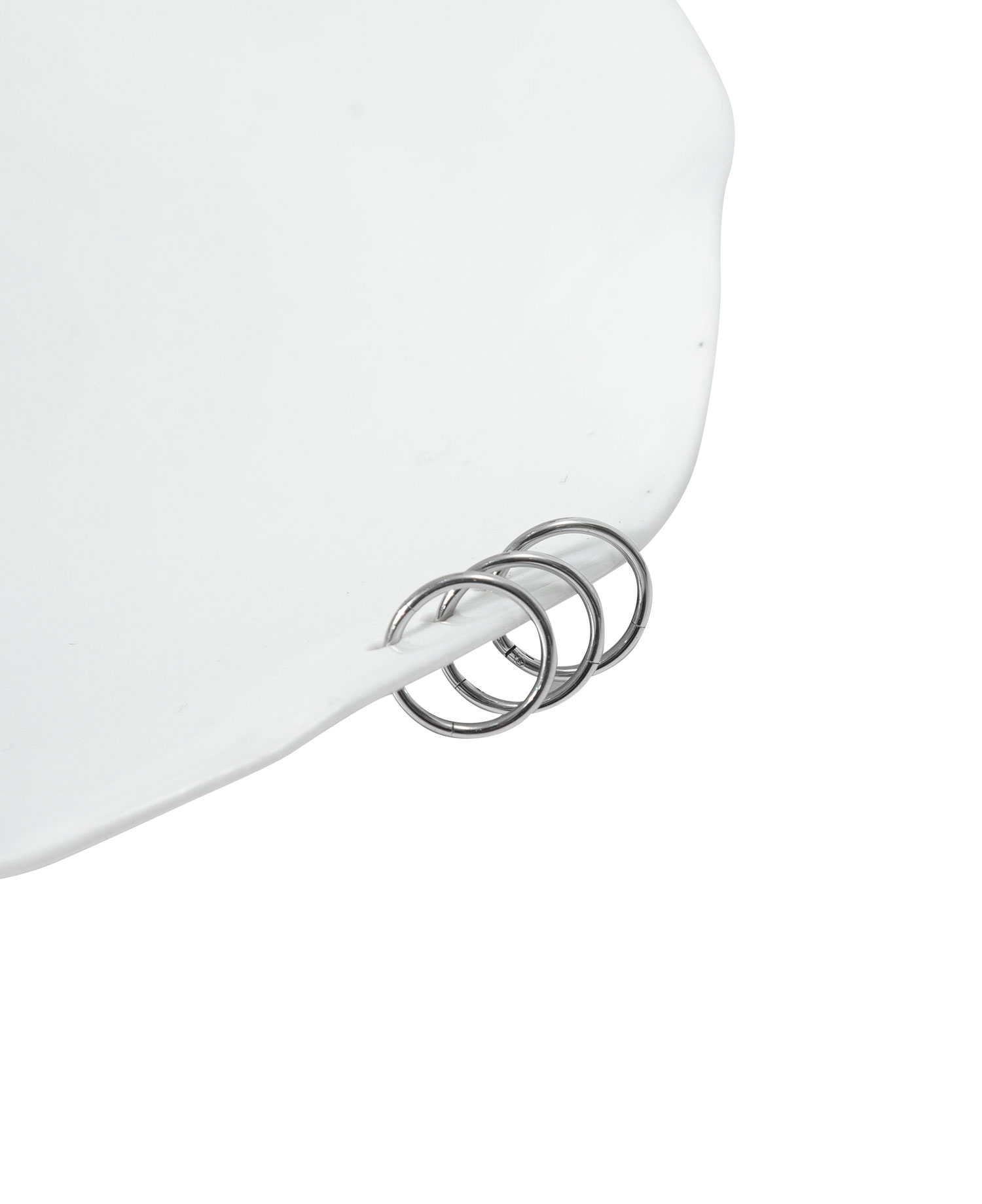 SHINIKATA FLAME PIERCING PLATE_OFF WHITE
