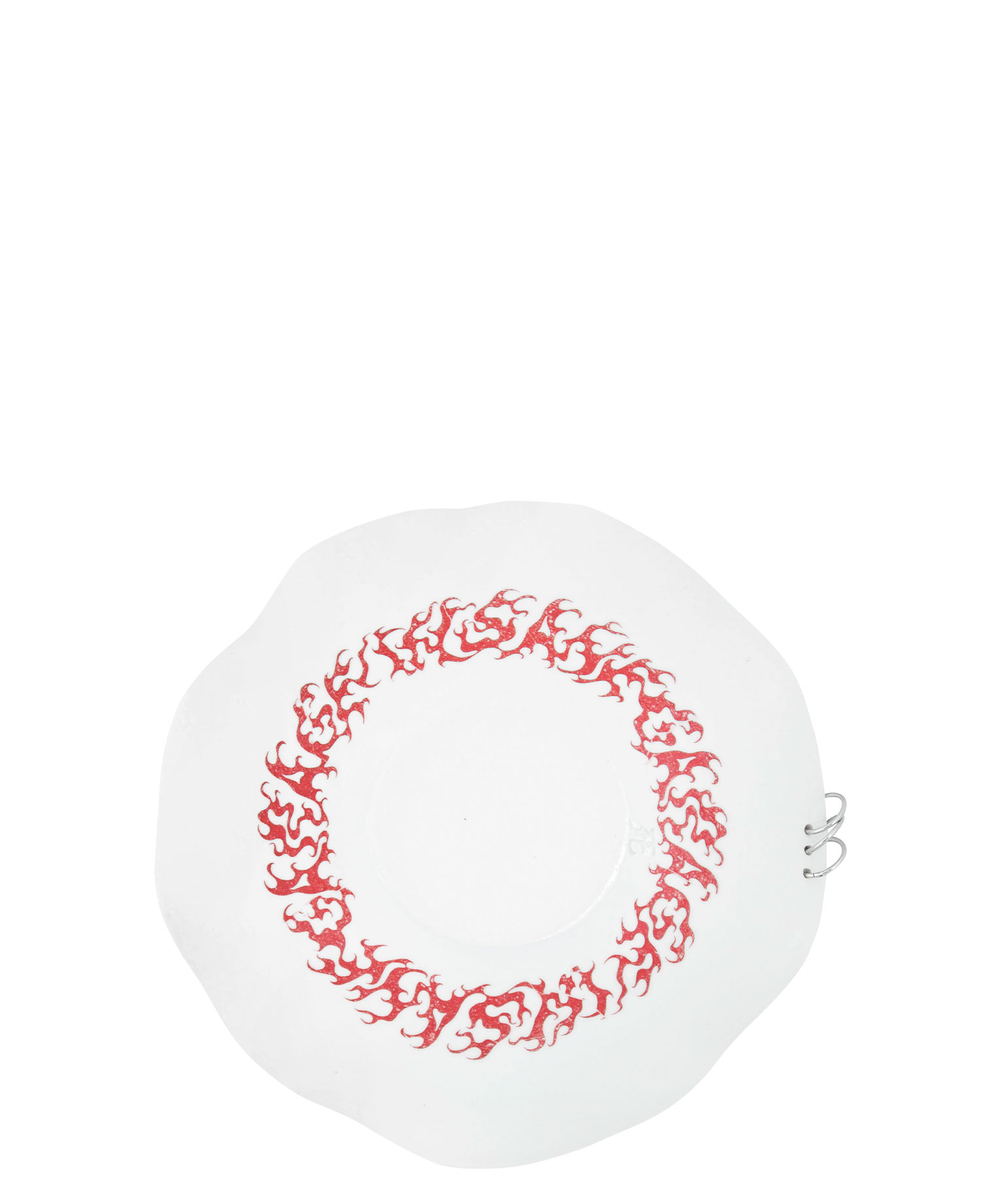 SHINIKATA FLAME PIERCING PLATE_OFF WHITE