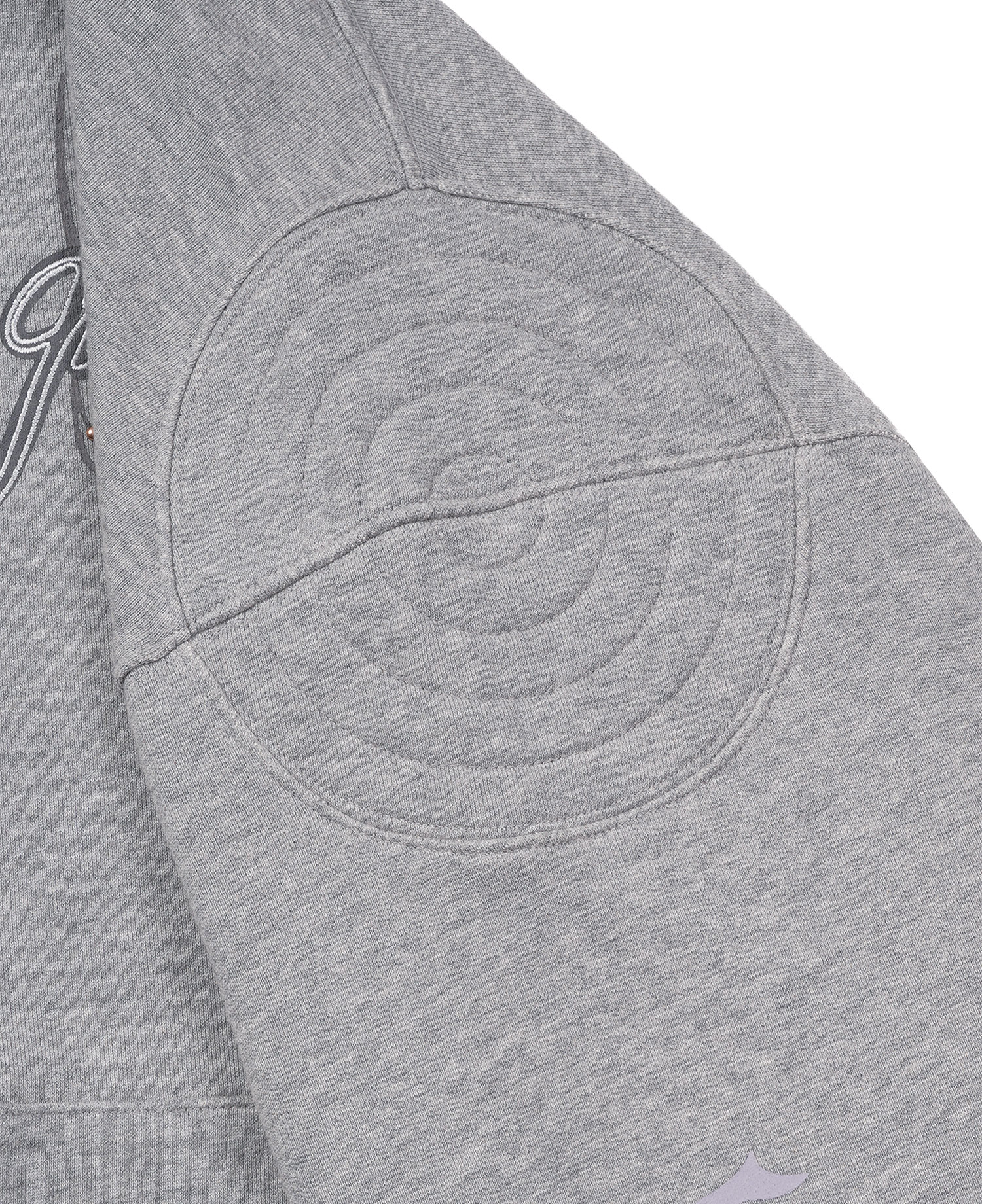 INSANE RHINESTONE HOODIE_MELANGE GREY