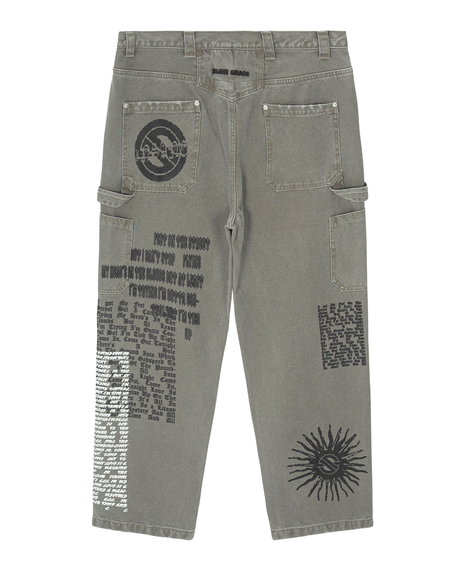 [RE-WORK] INSANE DOUBLE-KNEE WORKPANTS_WOOD