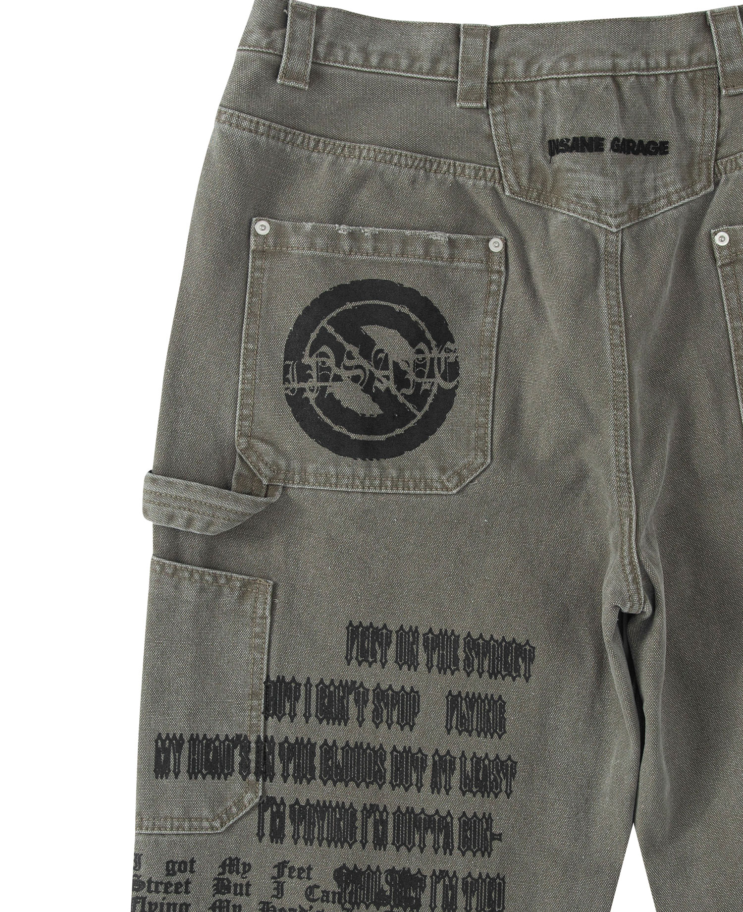 [RE-WORK] INSANE DOUBLE-KNEE WORKPANTS_WOOD